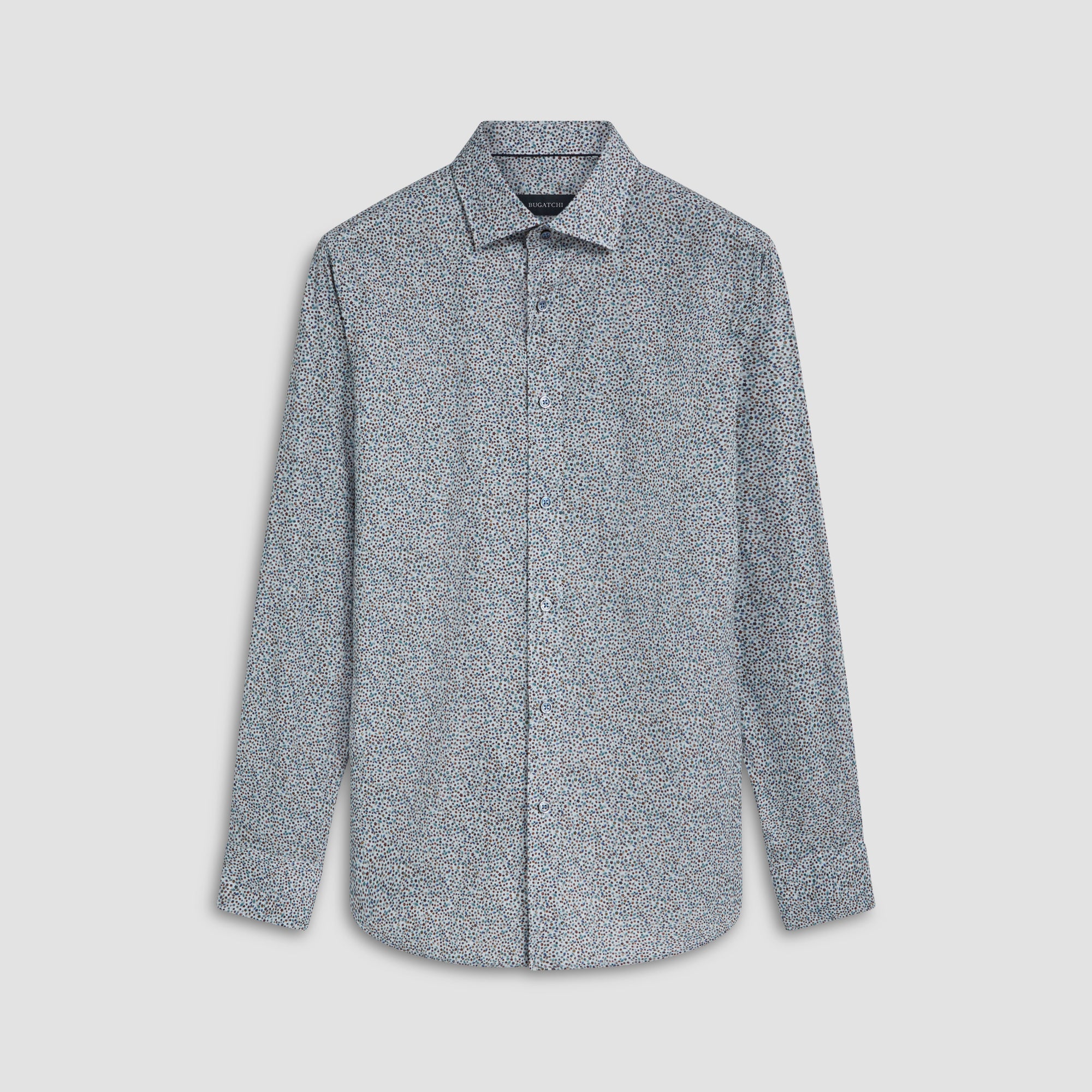 Axel Leaf Print Shirt