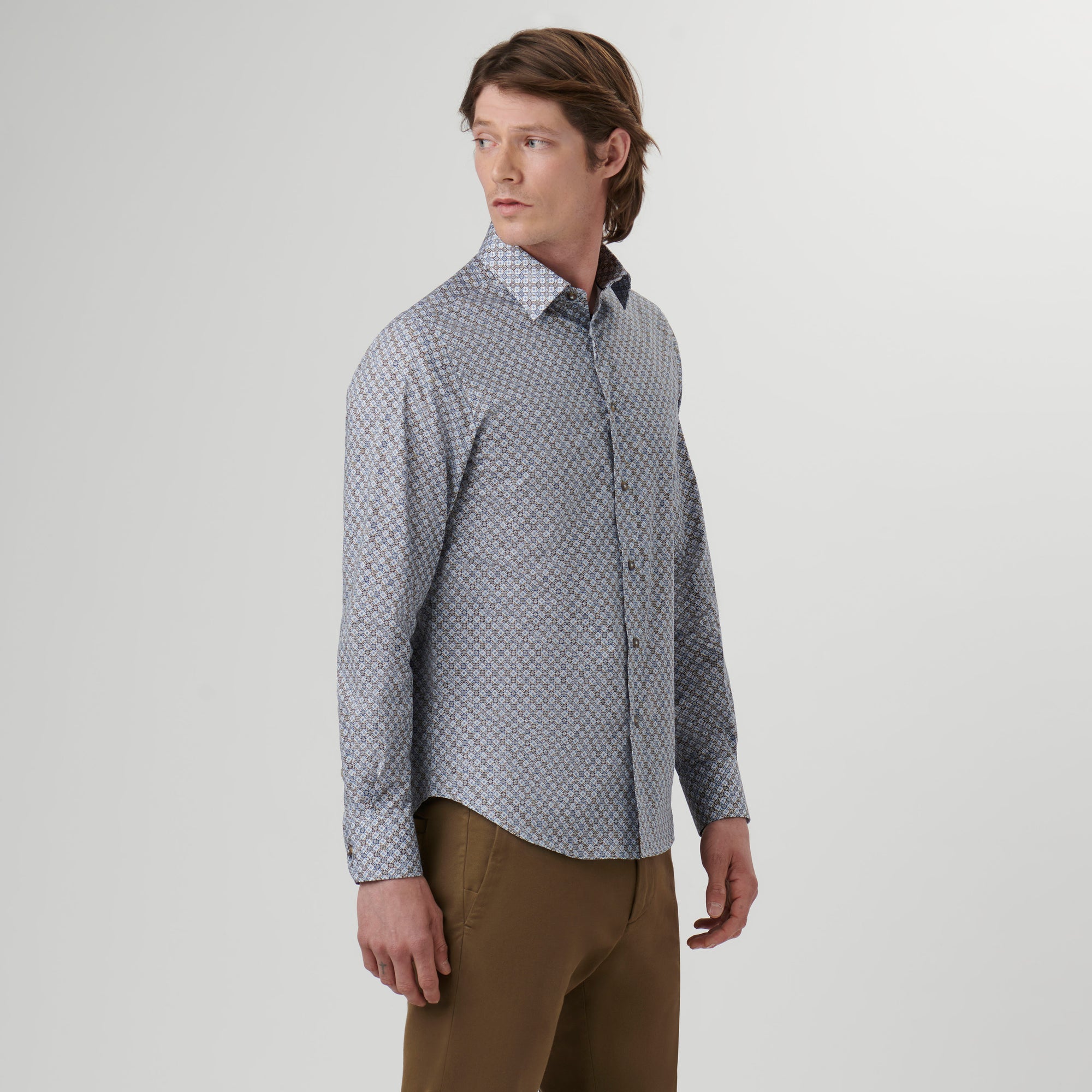 Julian Mosaic Print Shirt