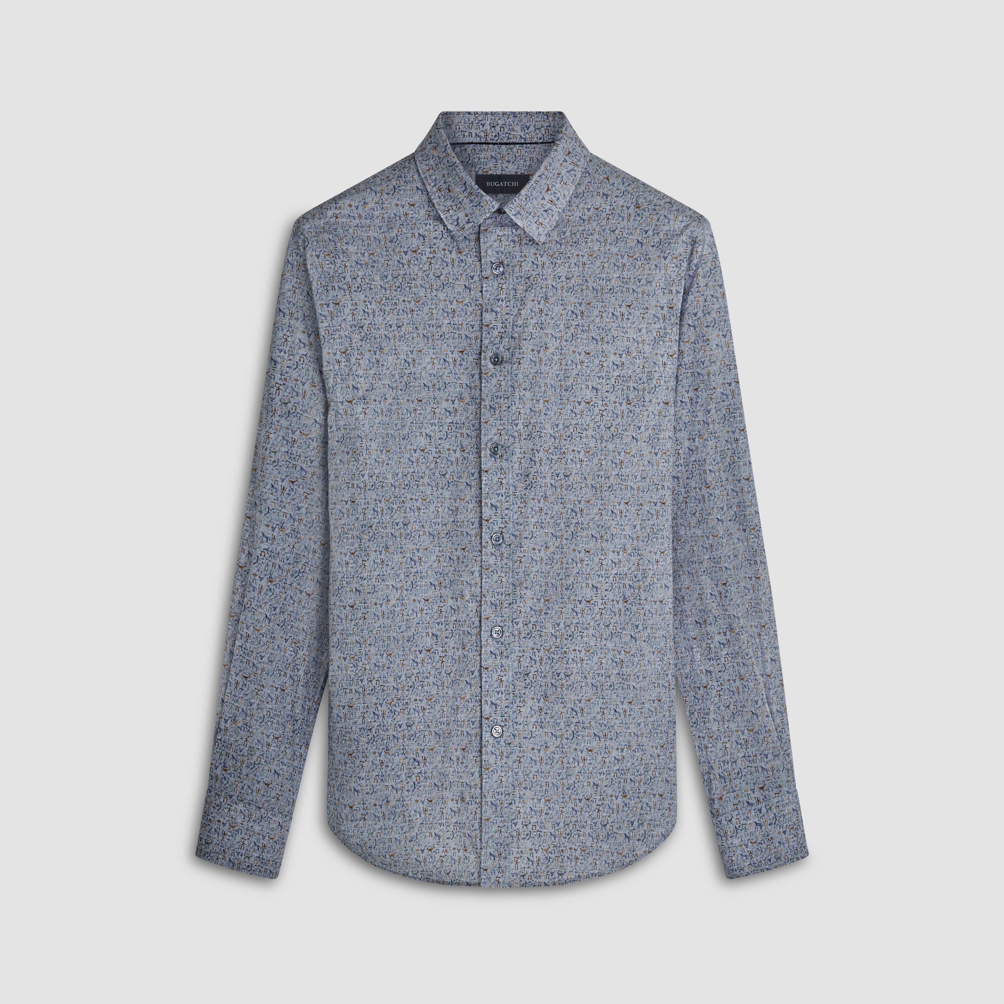 Julian Stone Age Print Shirt