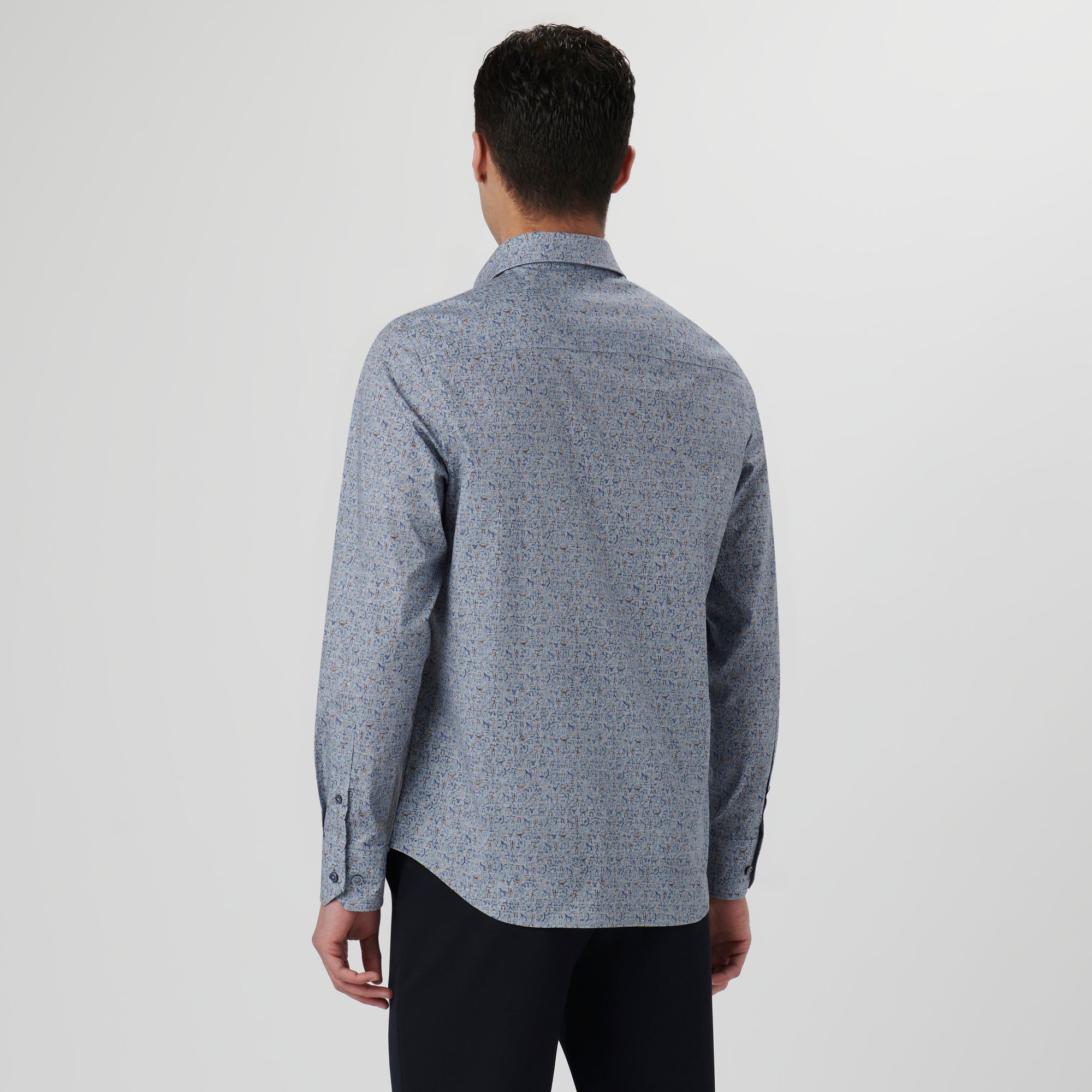 Julian Stone Age Print Shirt