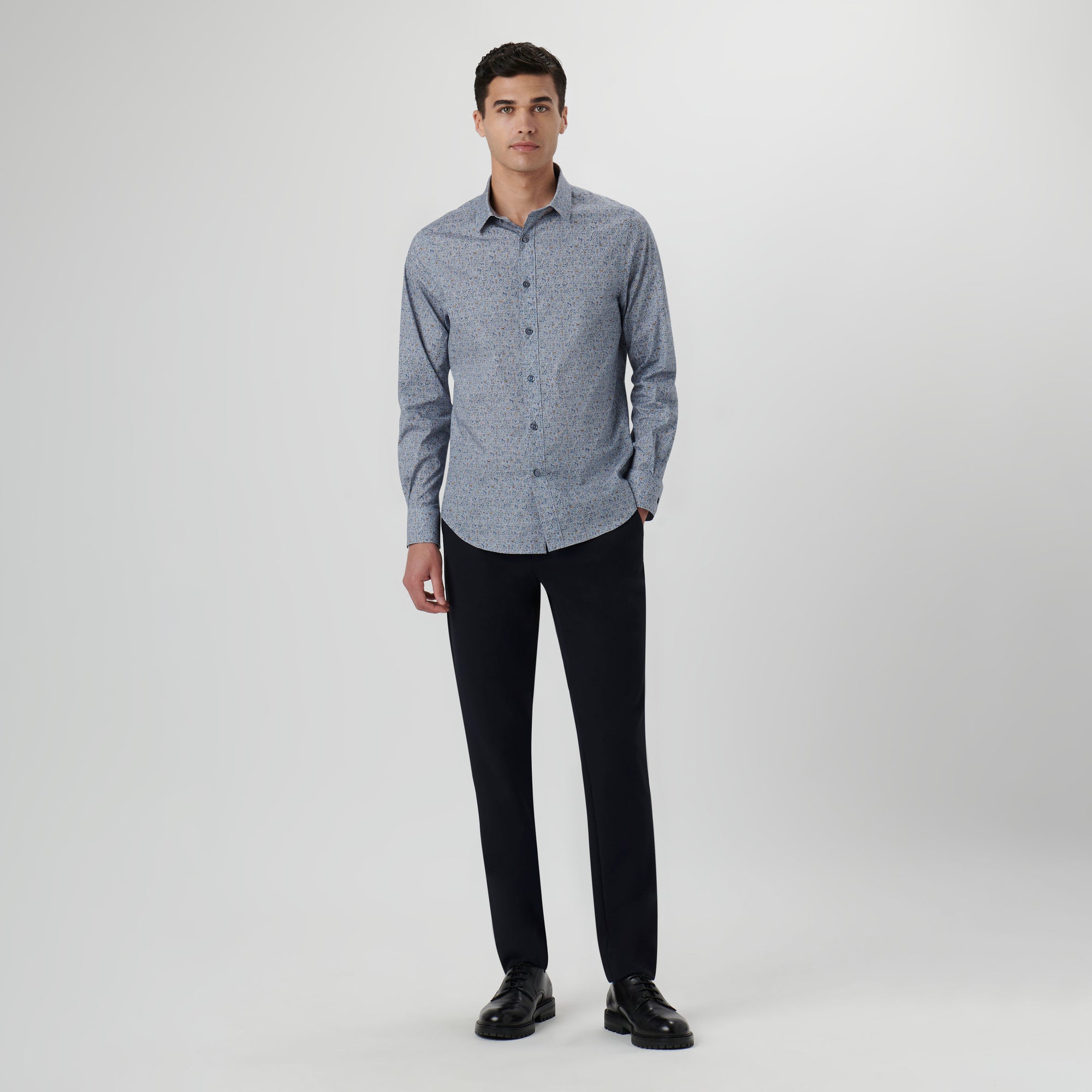 Julian Stone Age Print Shirt
