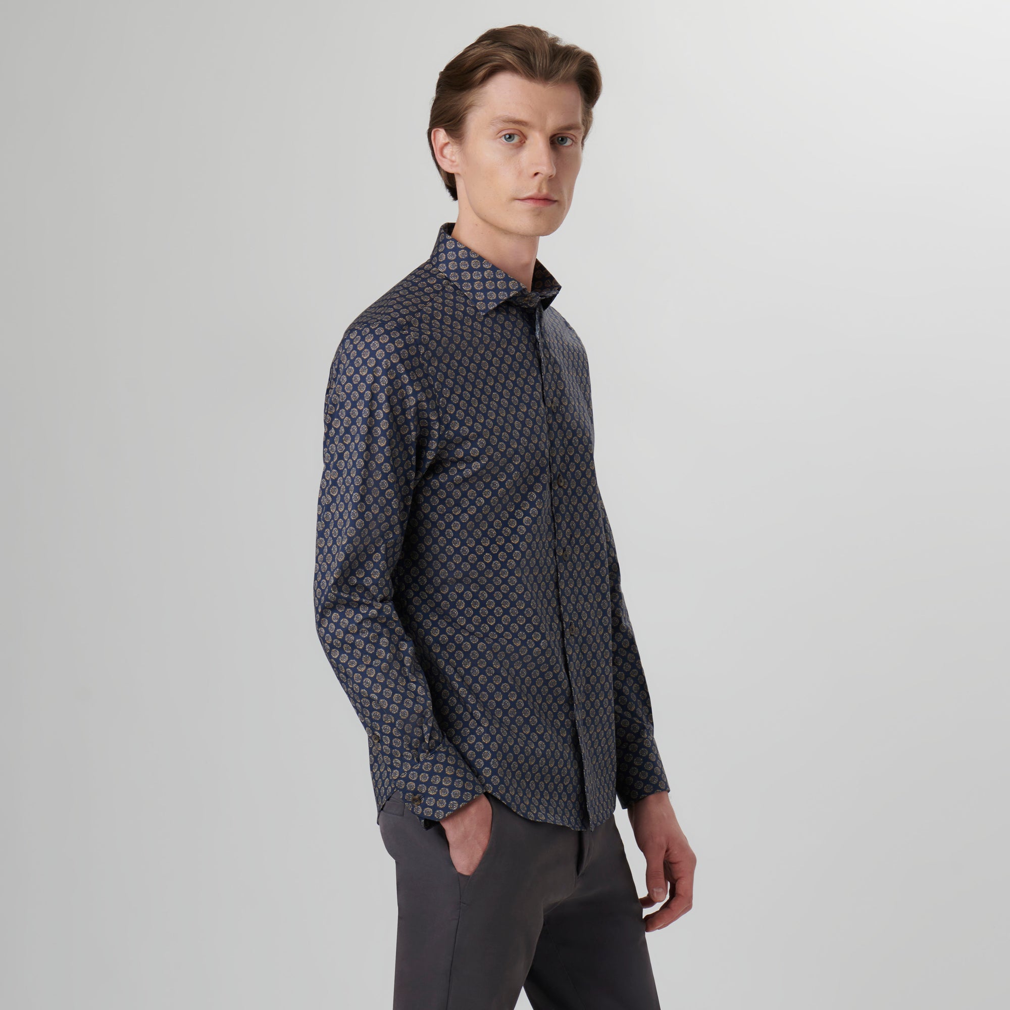 Axel Mandala Print Shirt