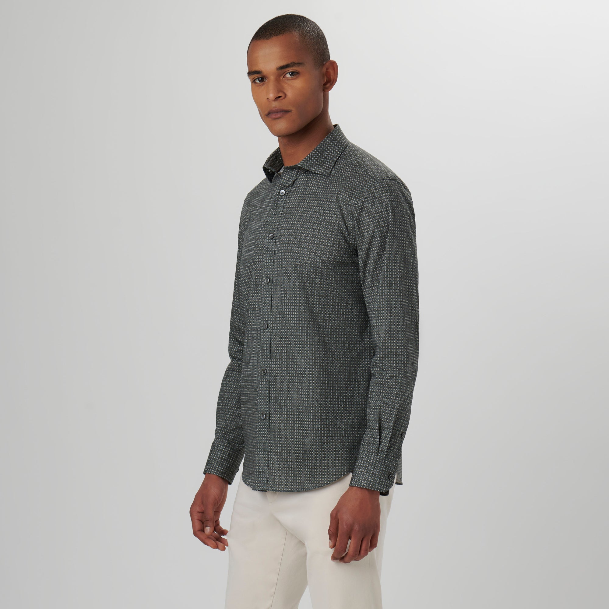 Axel Mosaic Print Shirt