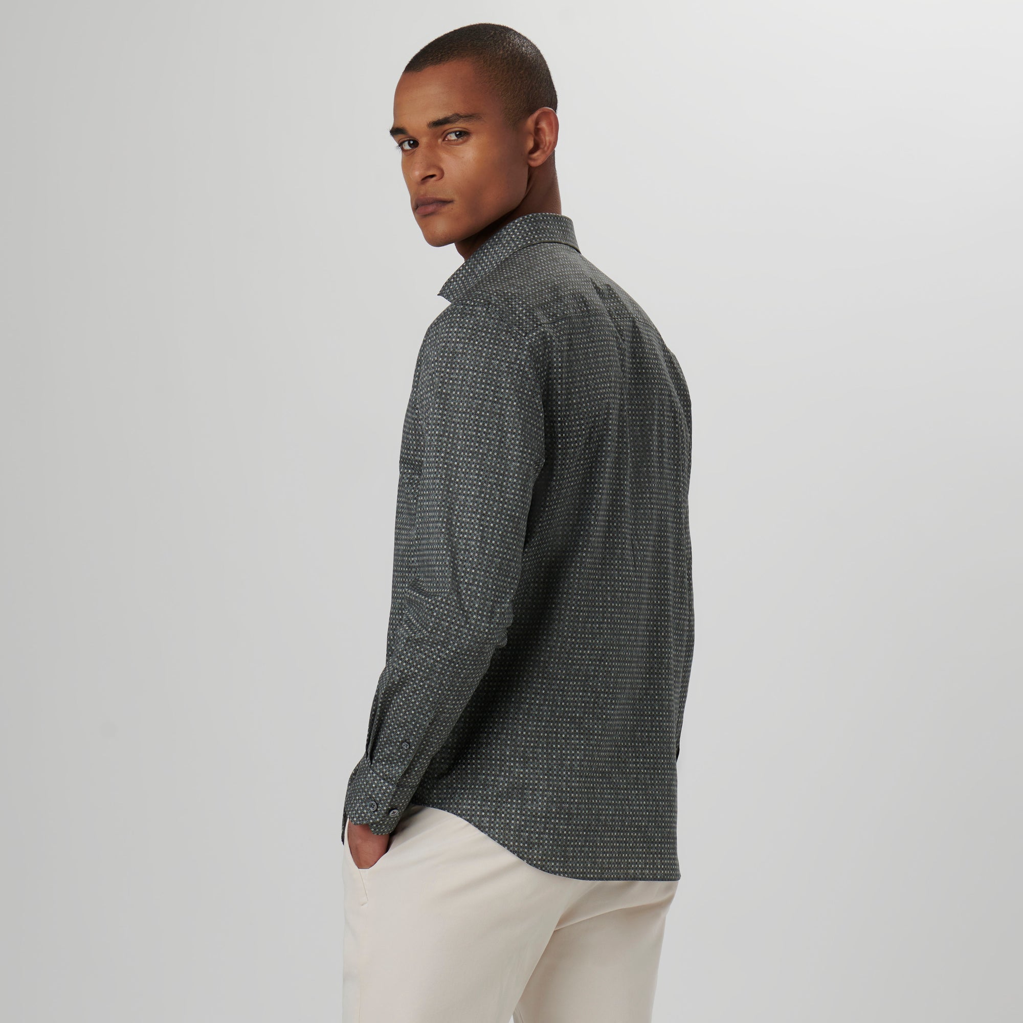 Axel Mosaic Print Shirt