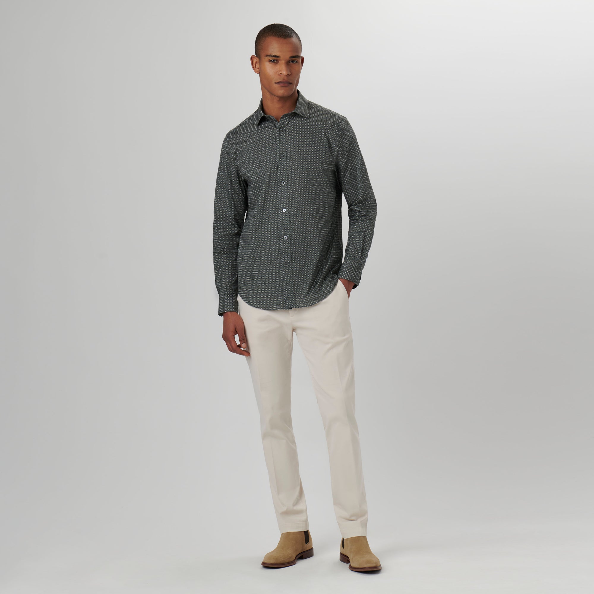 Axel Mosaic Print Shirt