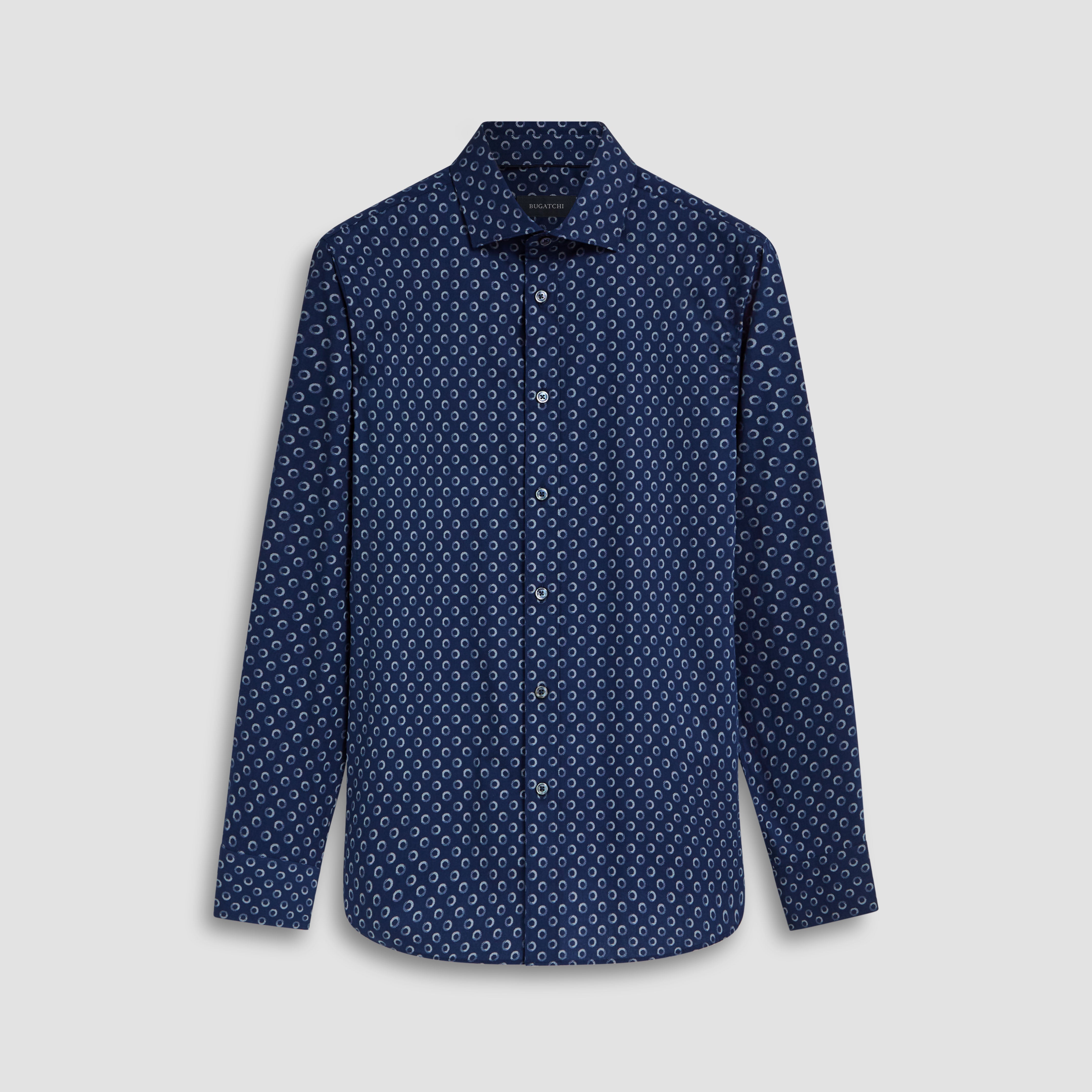 Axel Geometric Shirt – BUGATCHI