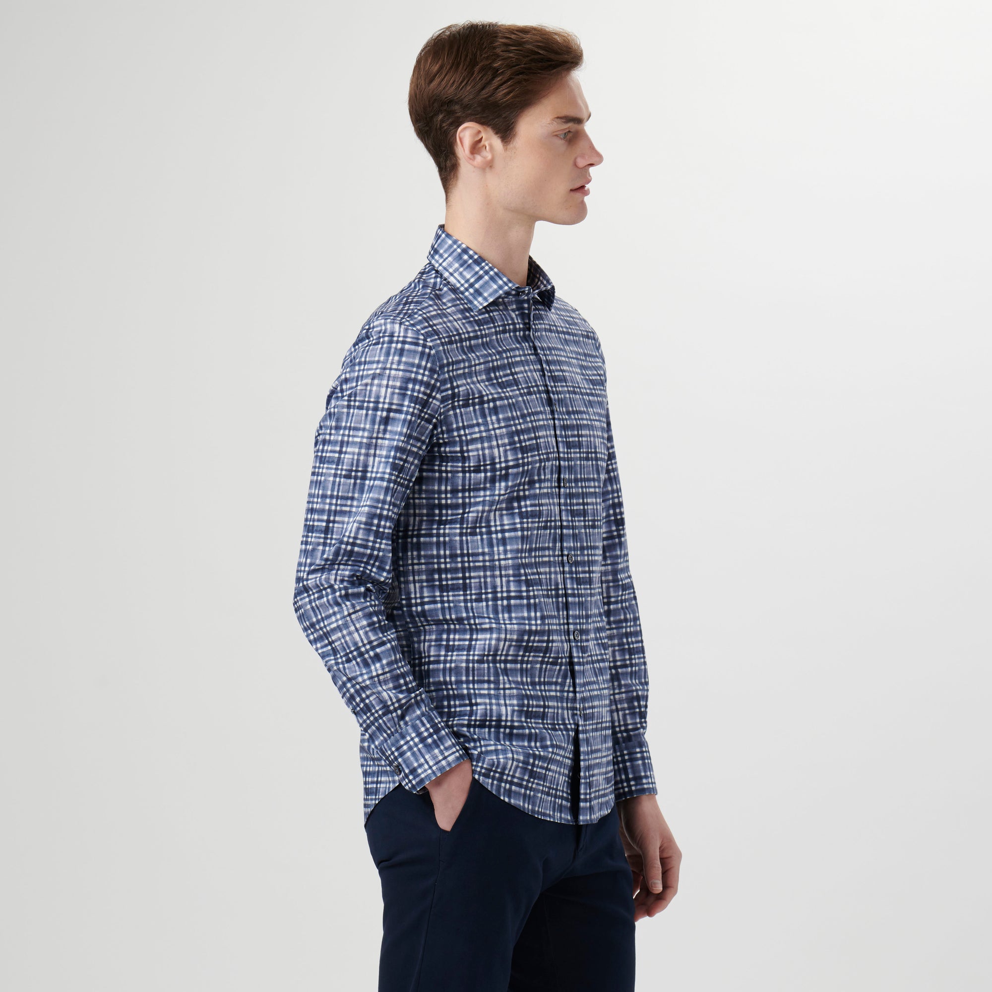 Julian Airbrush Print Shirt