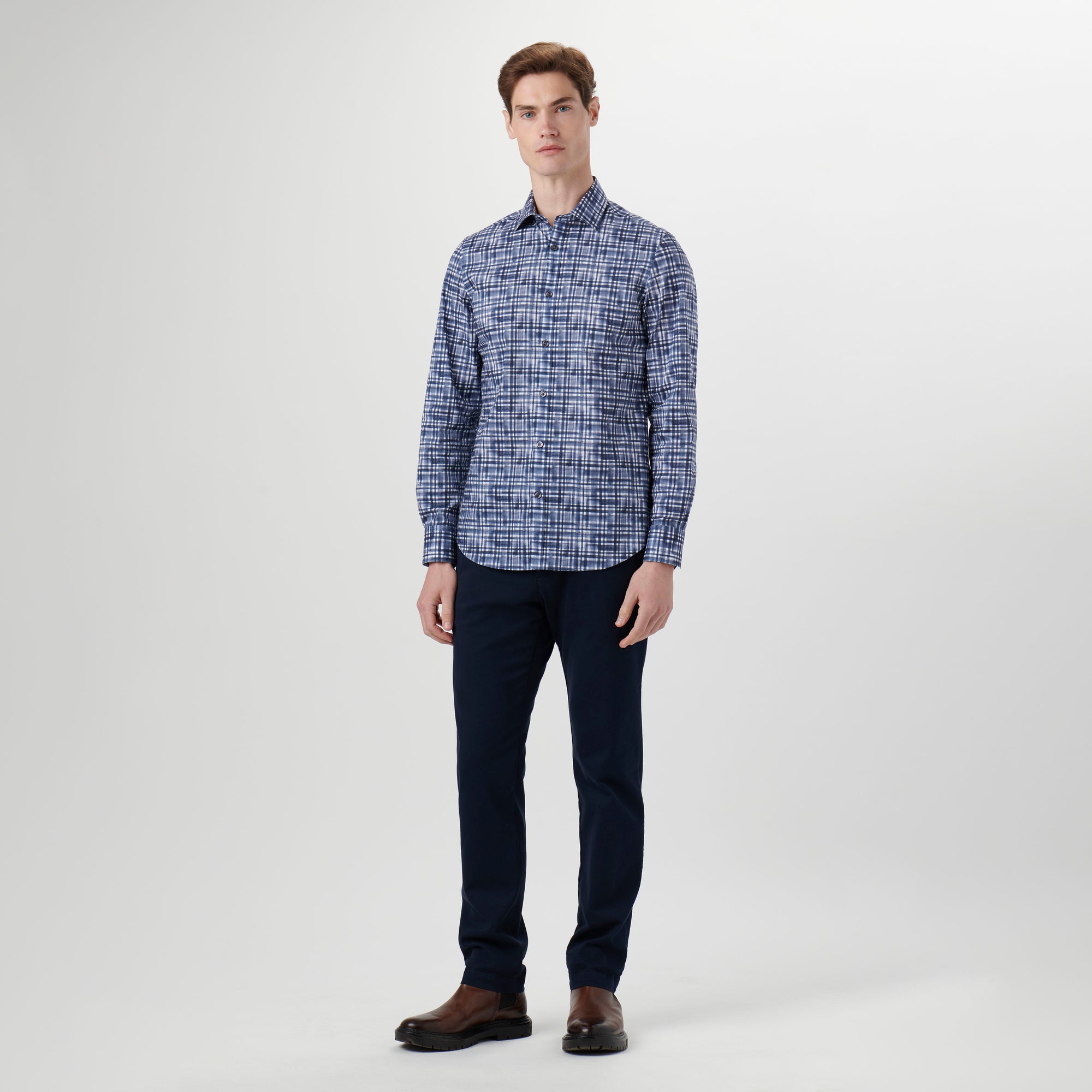 Julian Airbrush Print Shirt