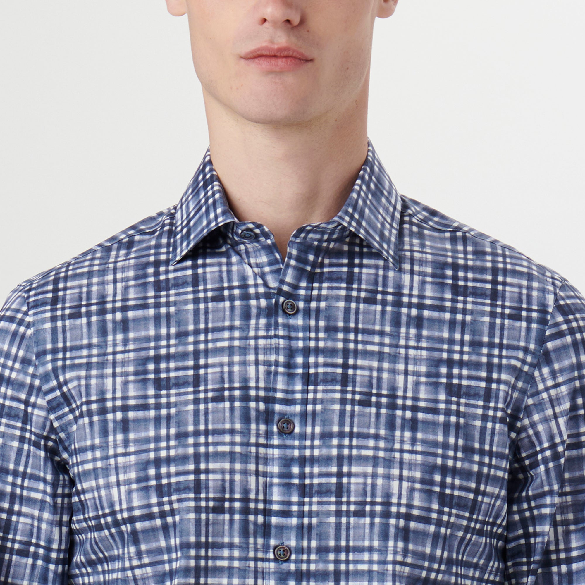 Julian Airbrush Print Shirt