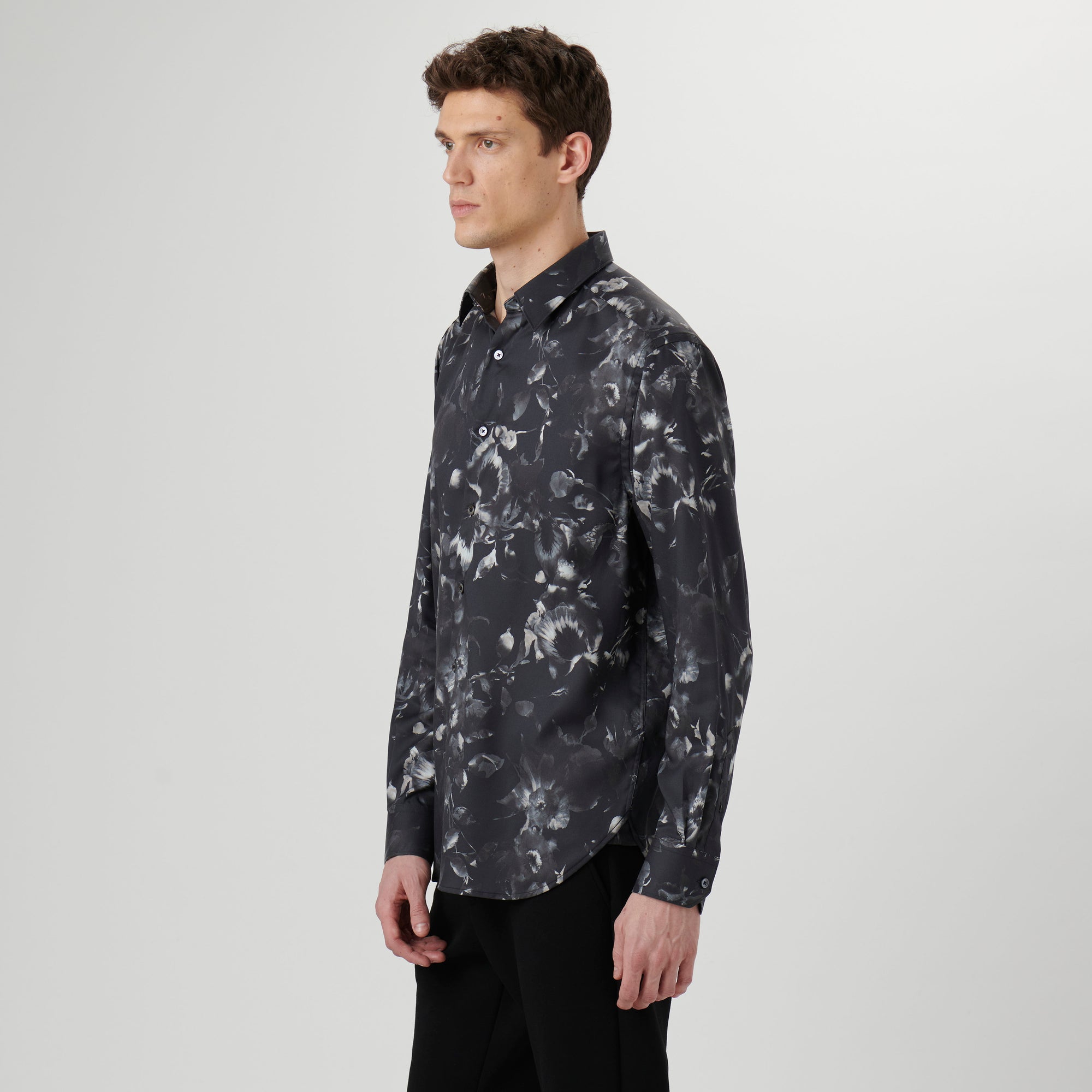 Julian Airbrush Floral Shirt
