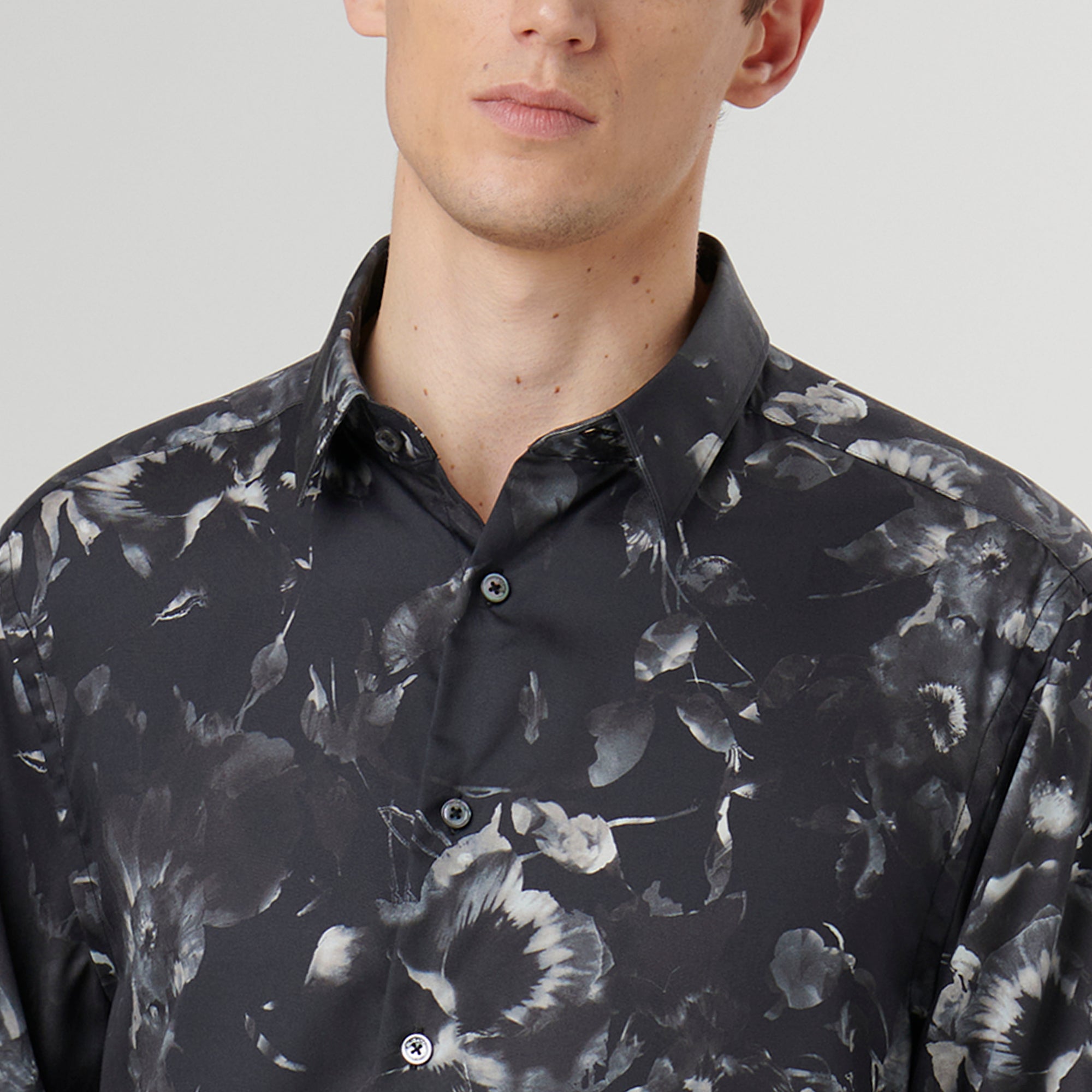 Julian Airbrush Floral Shirt