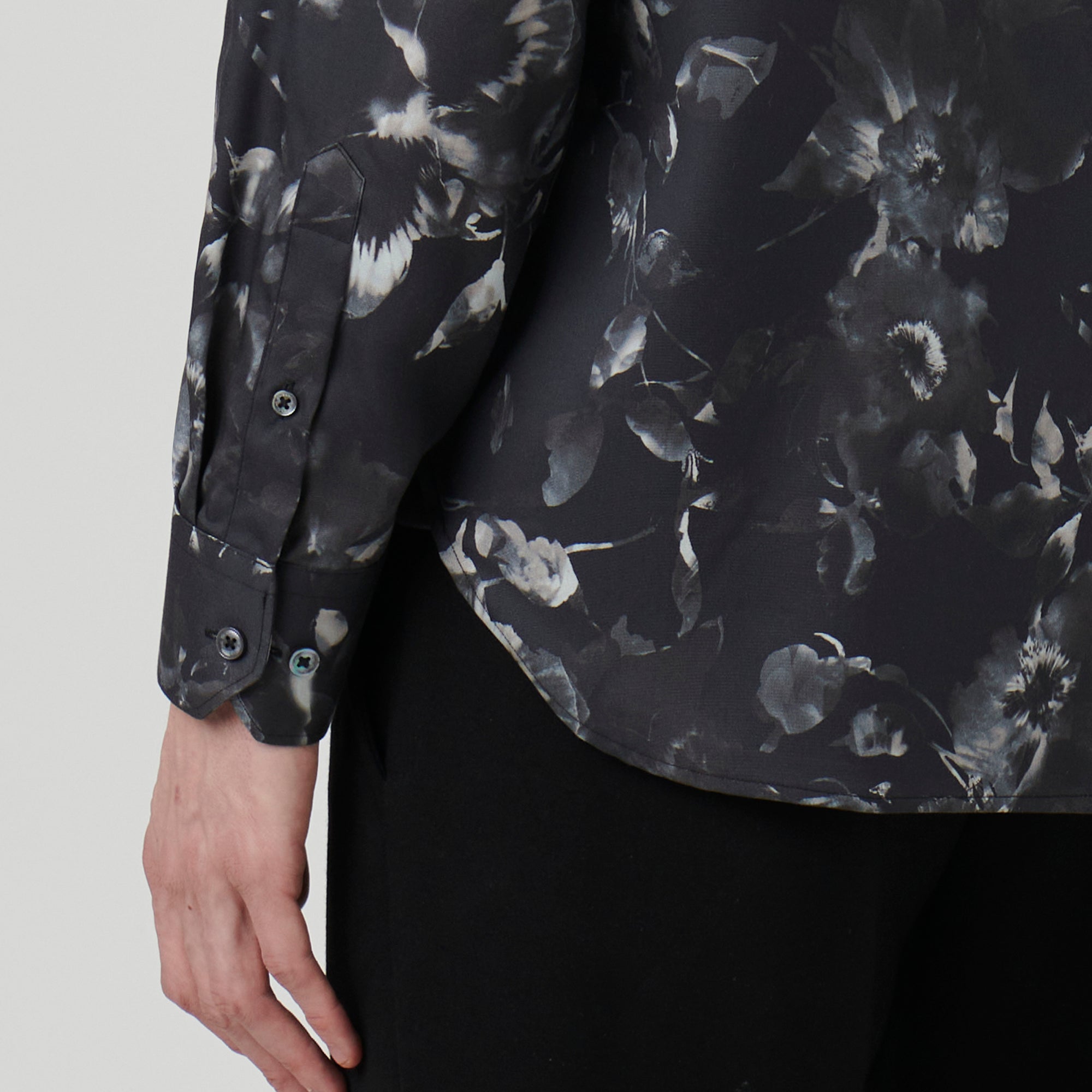 Julian Airbrush Floral Shirt