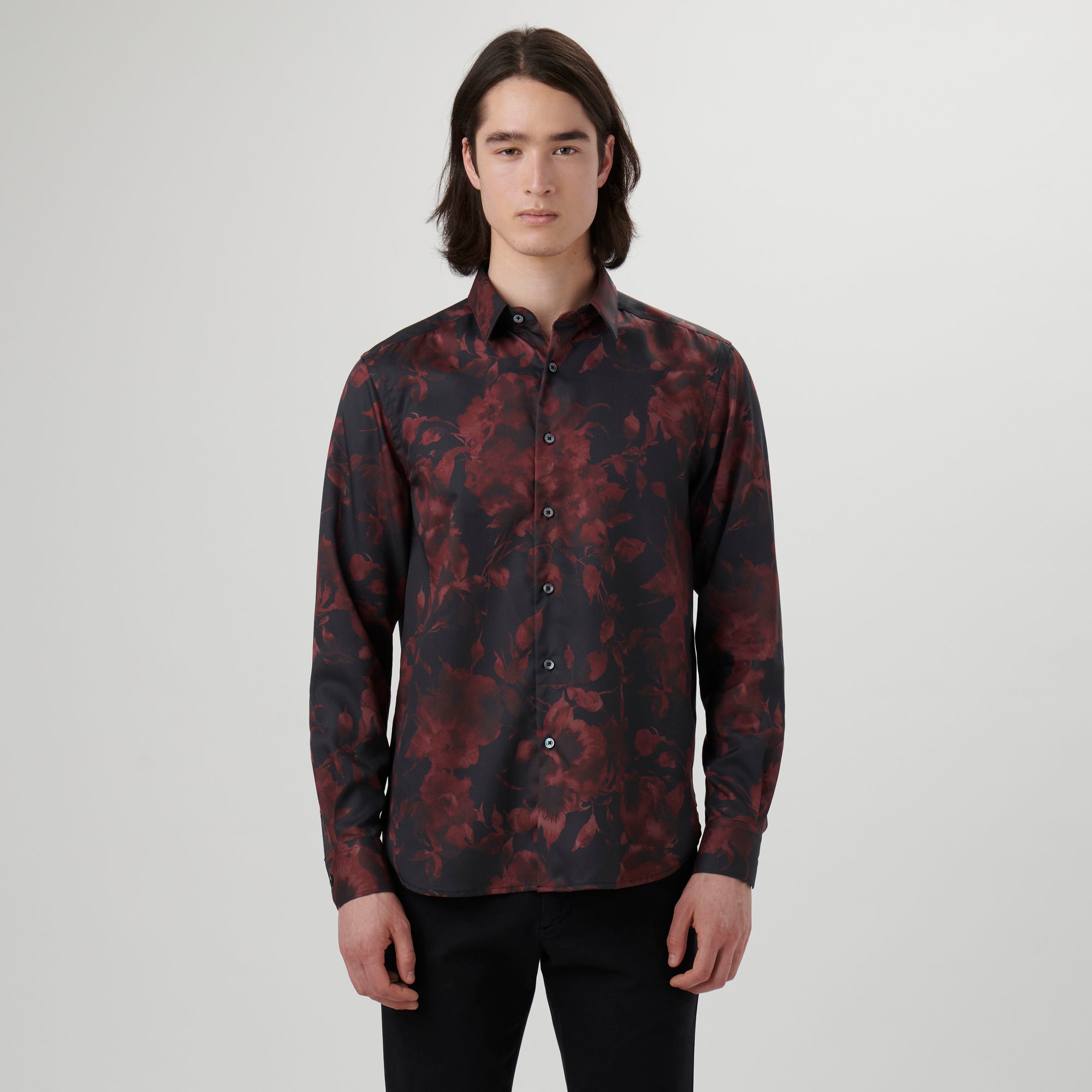 Julian Airbrush Floral Shirt