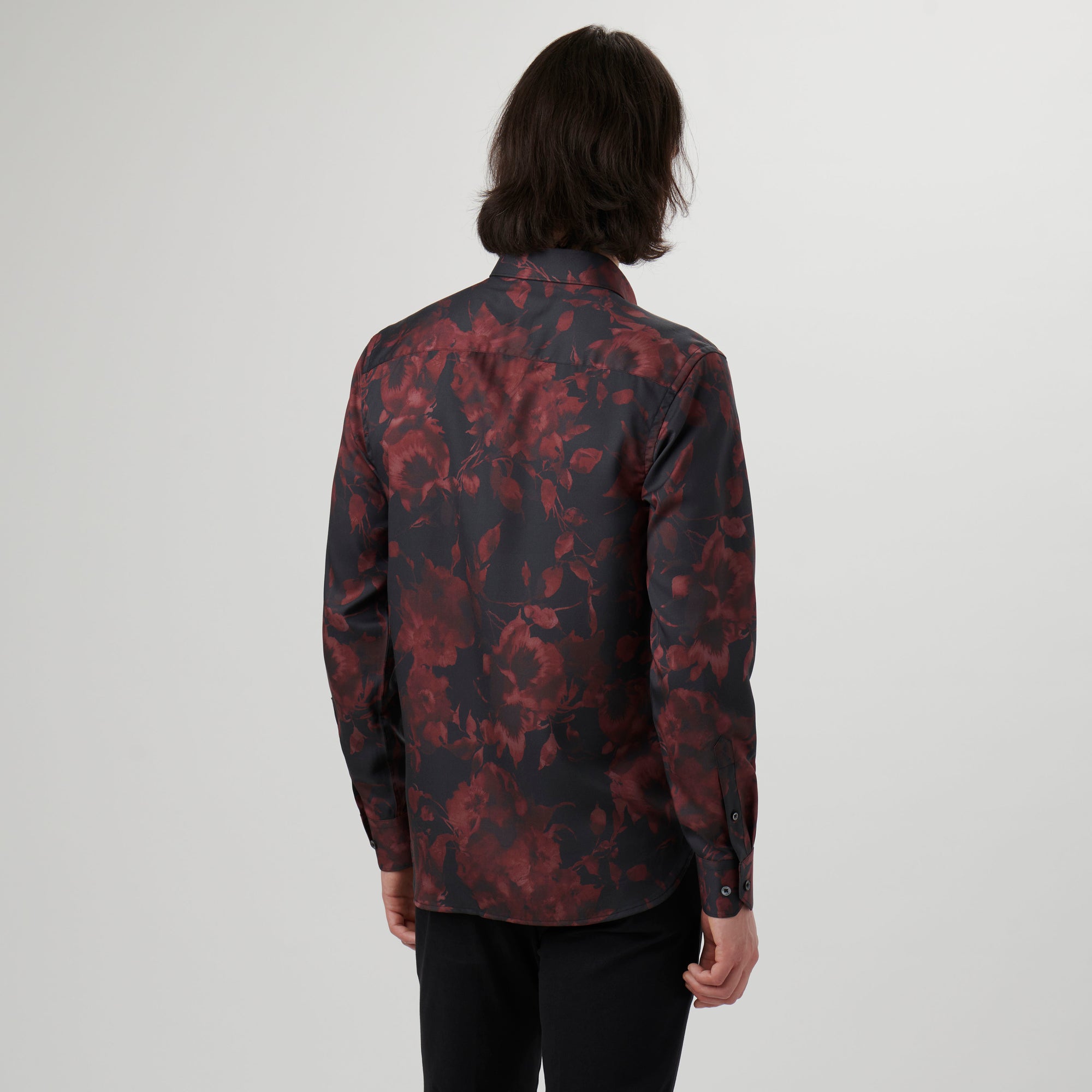 Julian Airbrush Floral Shirt
