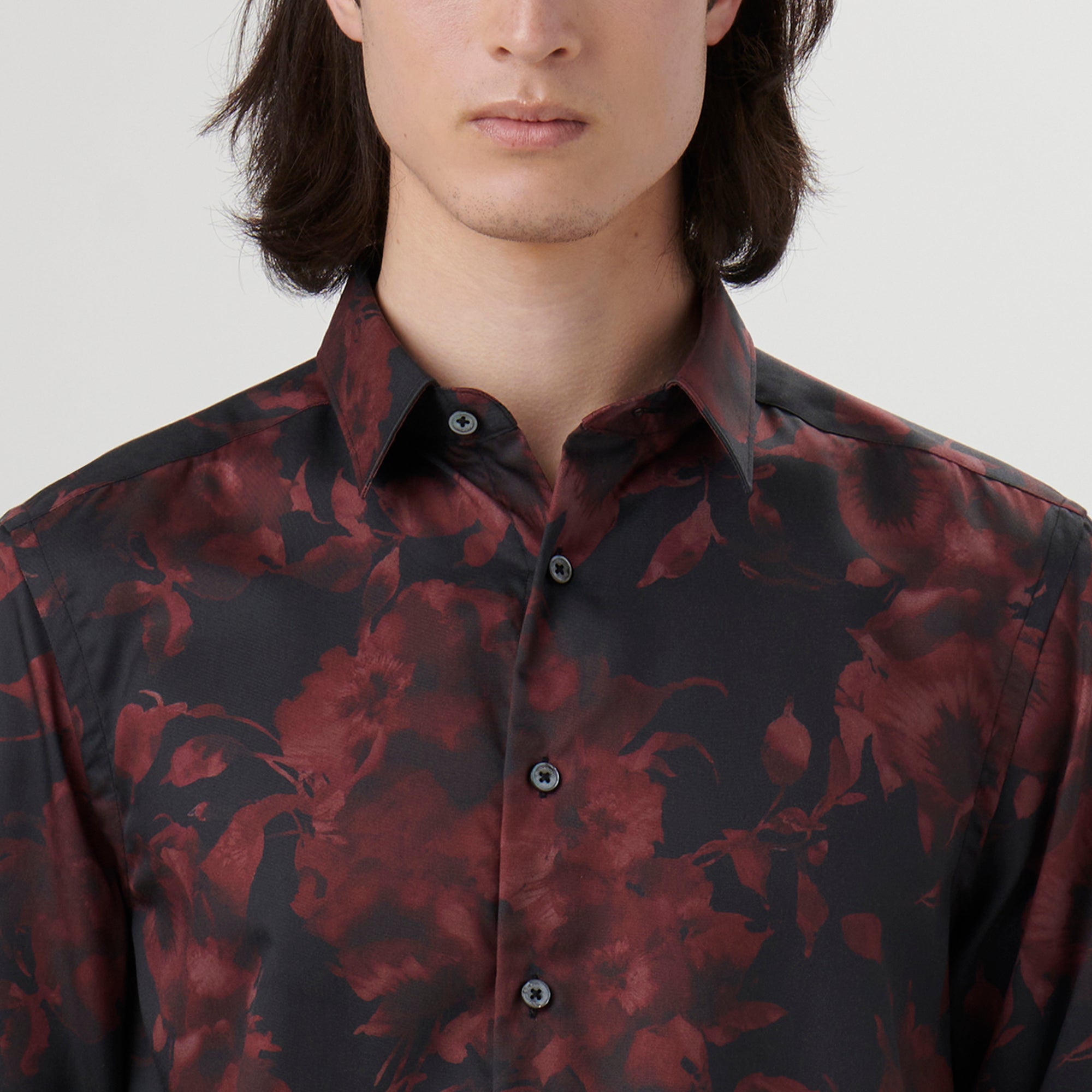 Julian Airbrush Floral Shirt