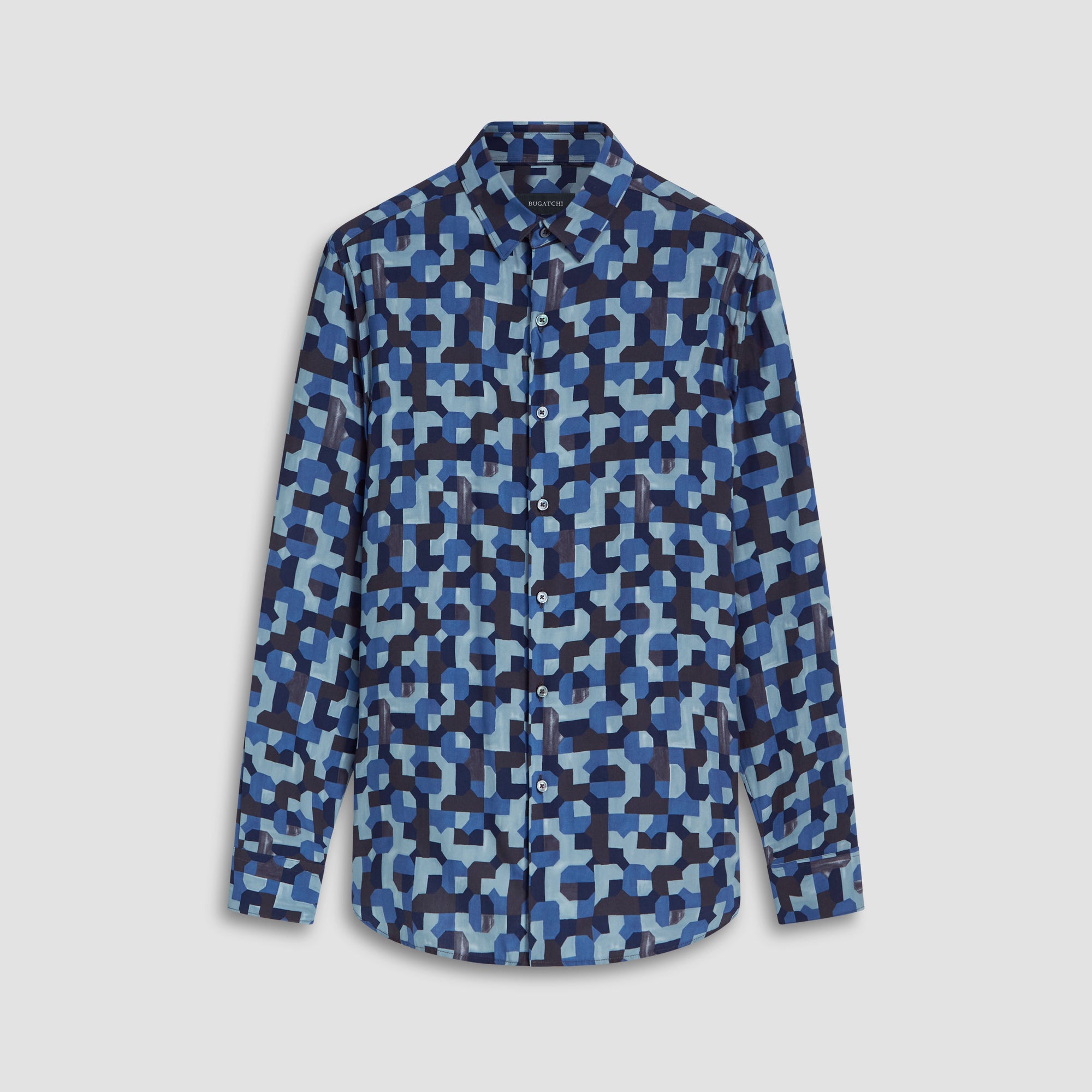 Julian EcoVero Geometric Shirt