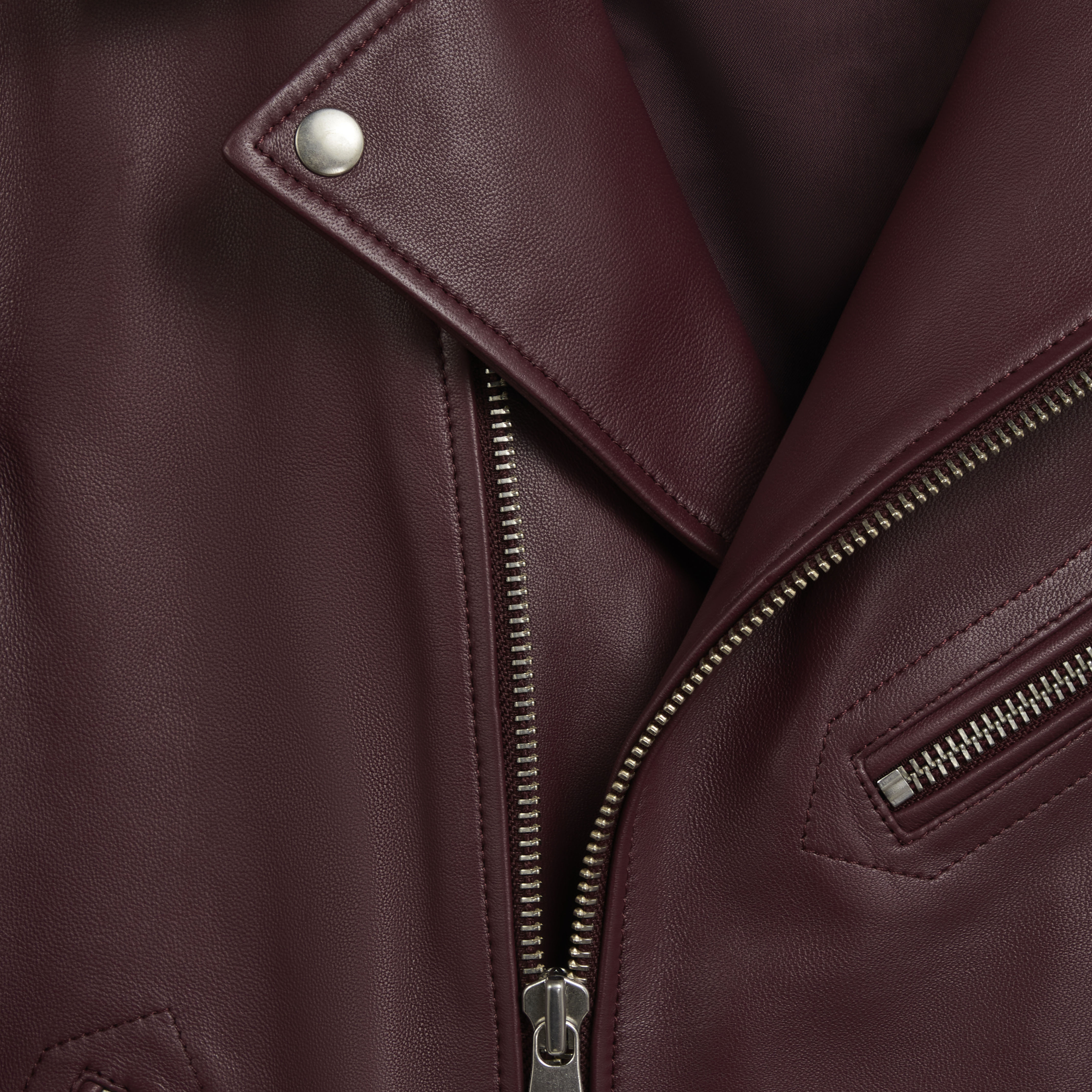 – Leather Jacket Biker BUGATCHI