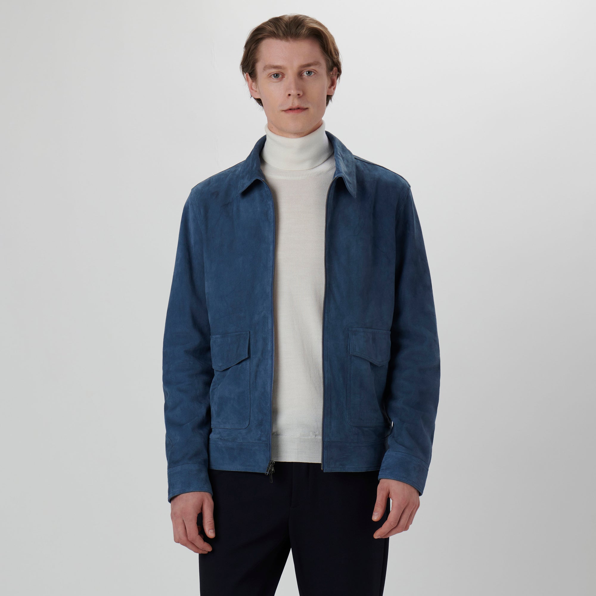 Suede Trucker Jacket