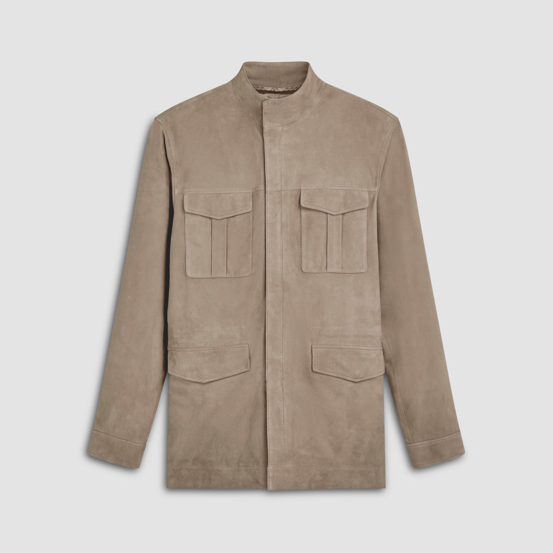 Suede Field Jacket – BUGATCHI