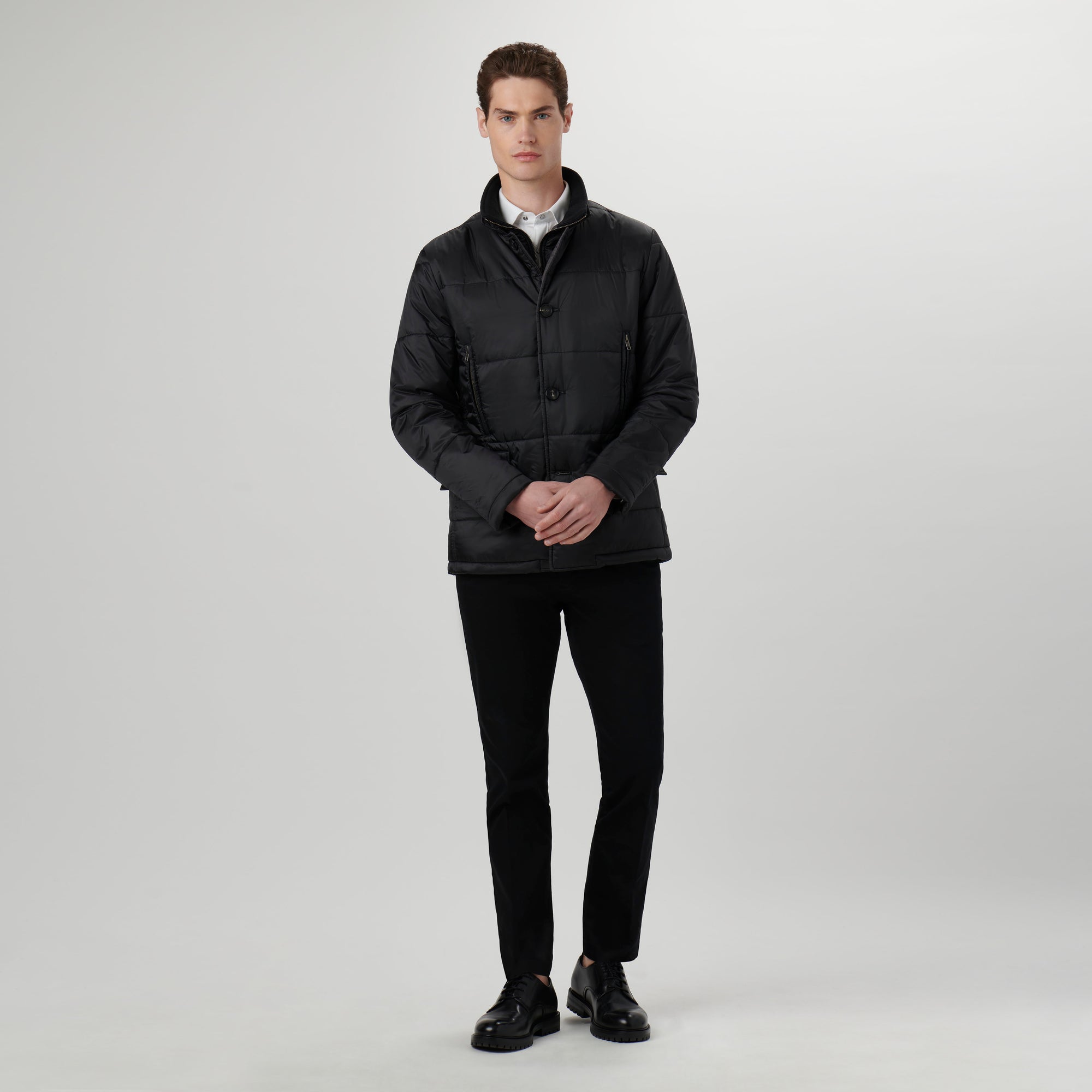 Quilted Three Quarter Jacket