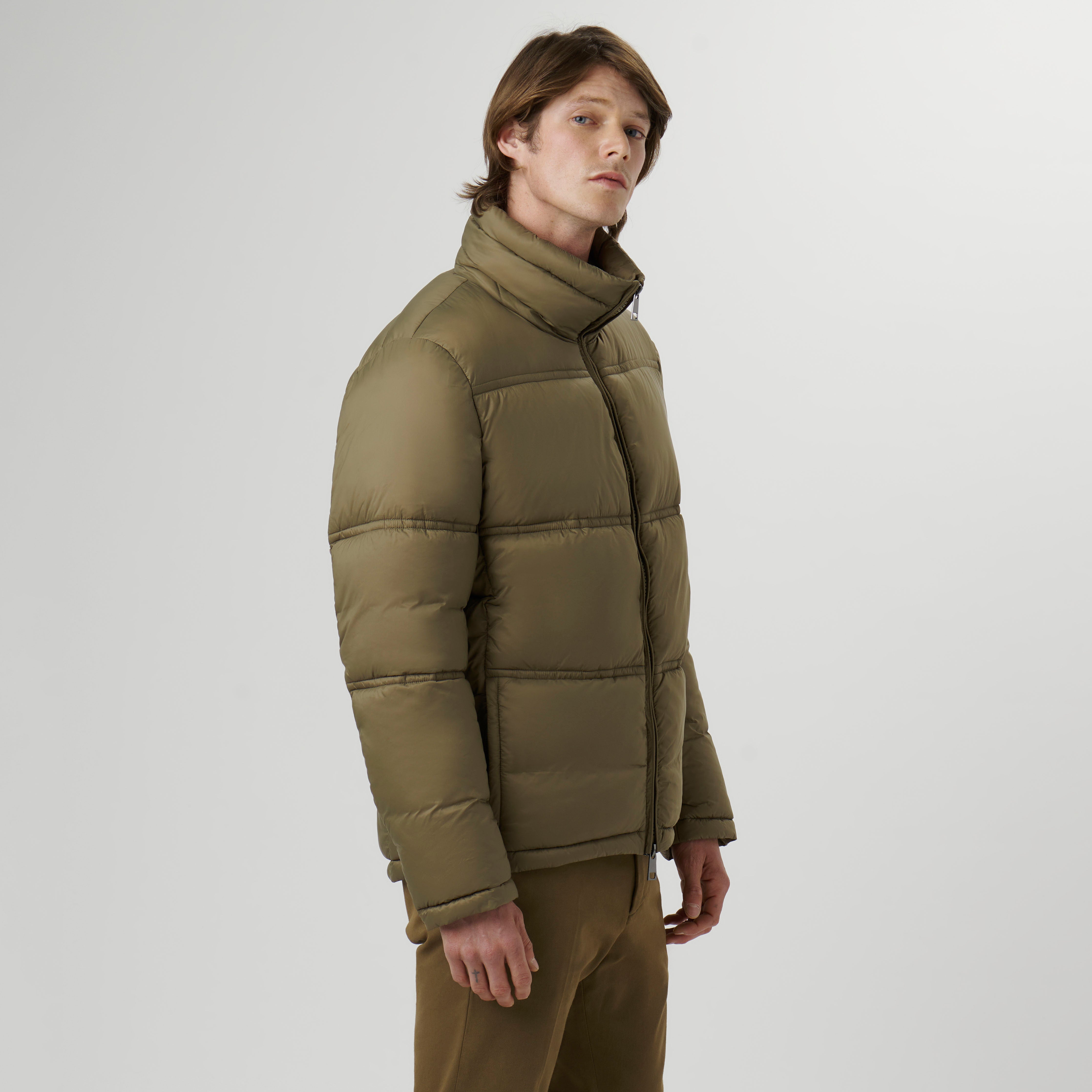 Nylon Puffer Jacket – BUGATCHI