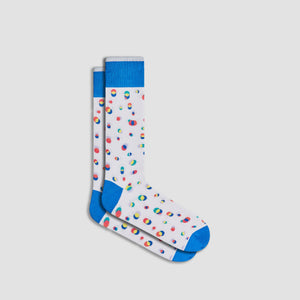 Geometric Mid-Calf Socks