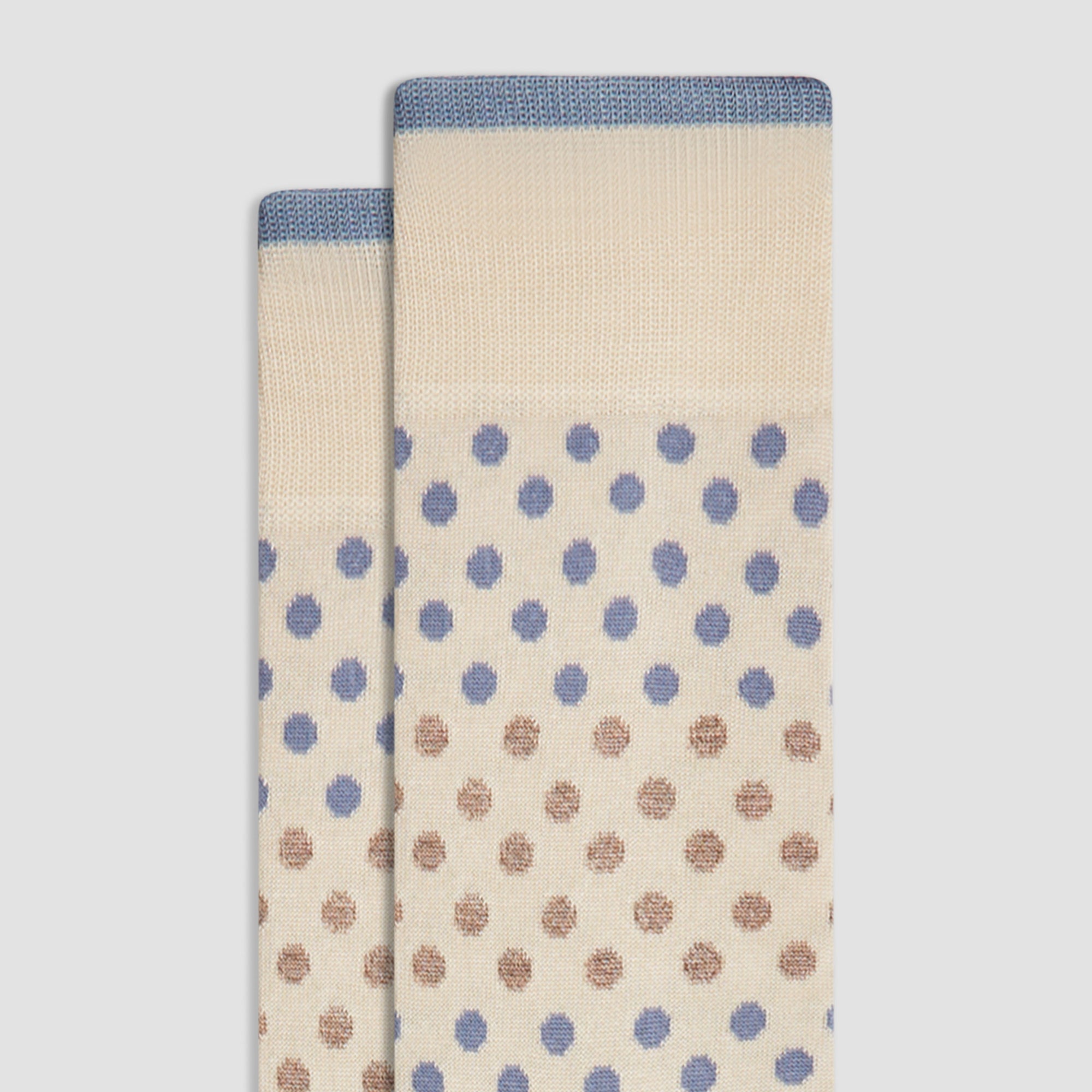 Polka Dot Mid-Calf Socks