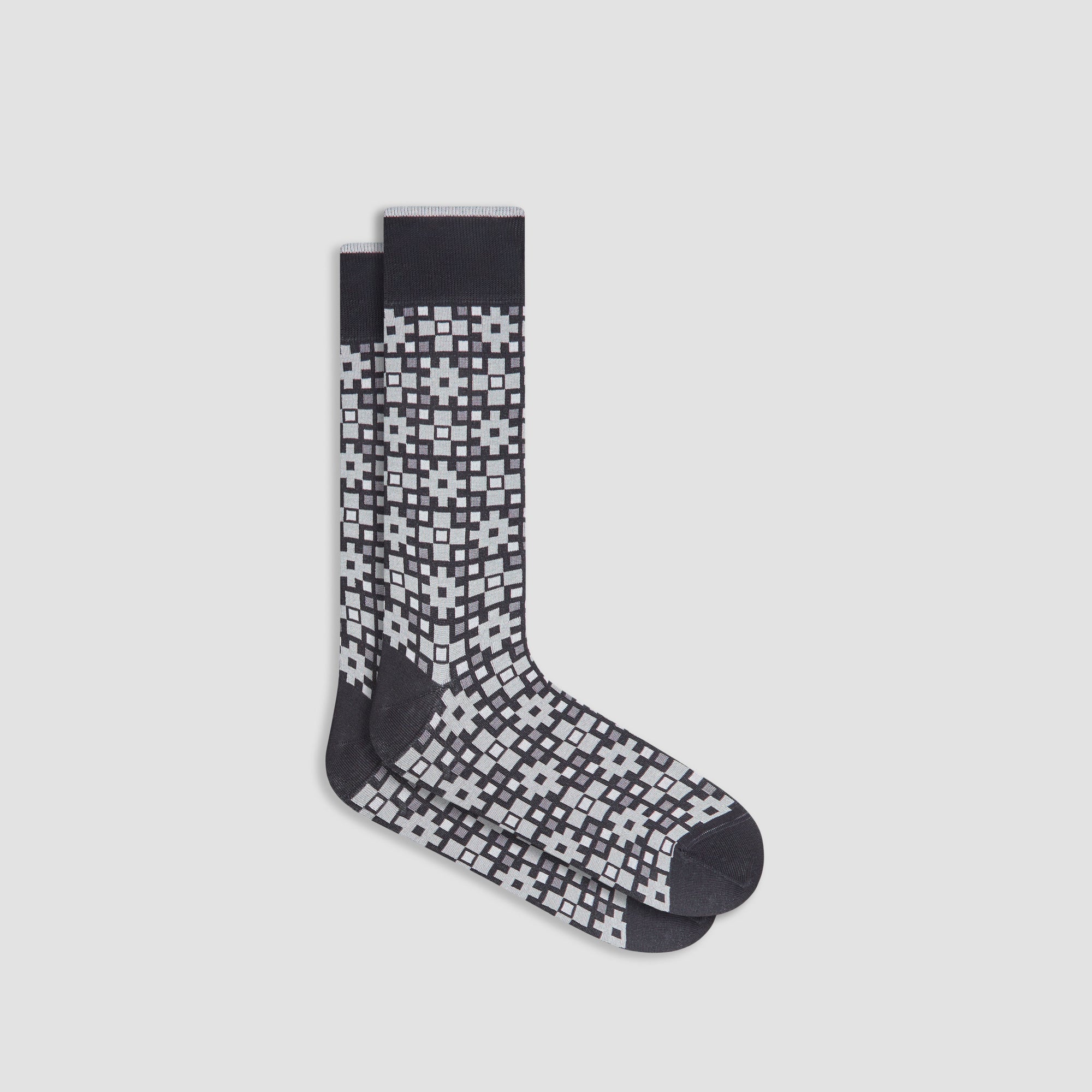 Geometric Mid-Calf Socks