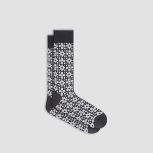 Geometric Mid-Calf Socks