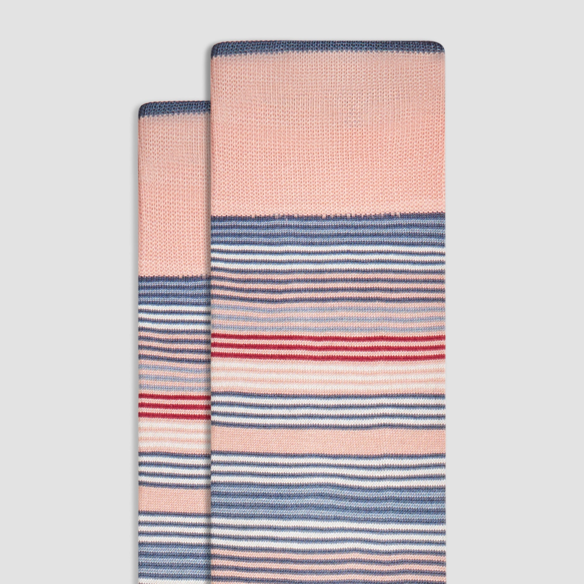 Striped Mid-Calf Socks