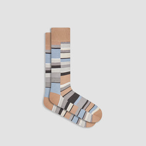 Striped Mid-Calf Socks