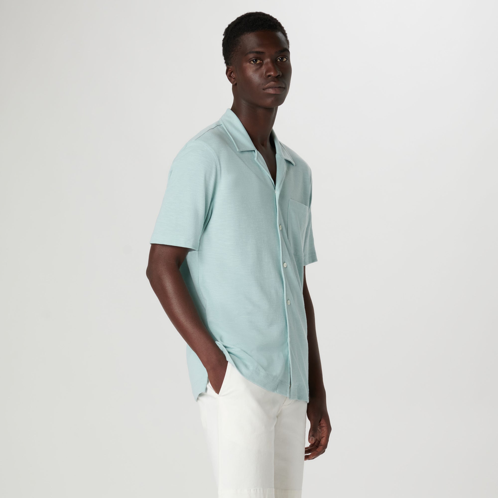 Performance Camp Collar Knit Shirt