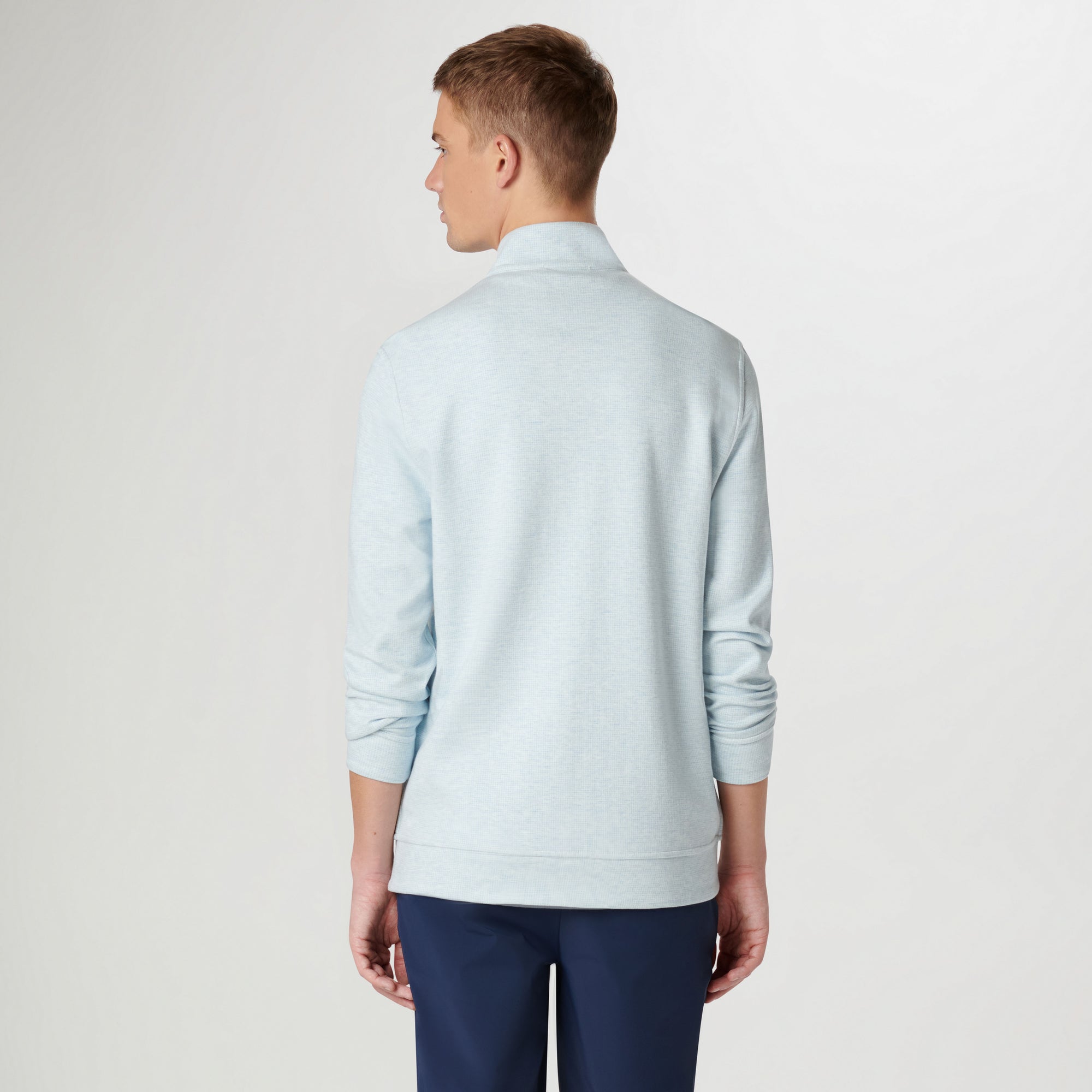 Reversible Hound's Tooth Full Zip Jacket
