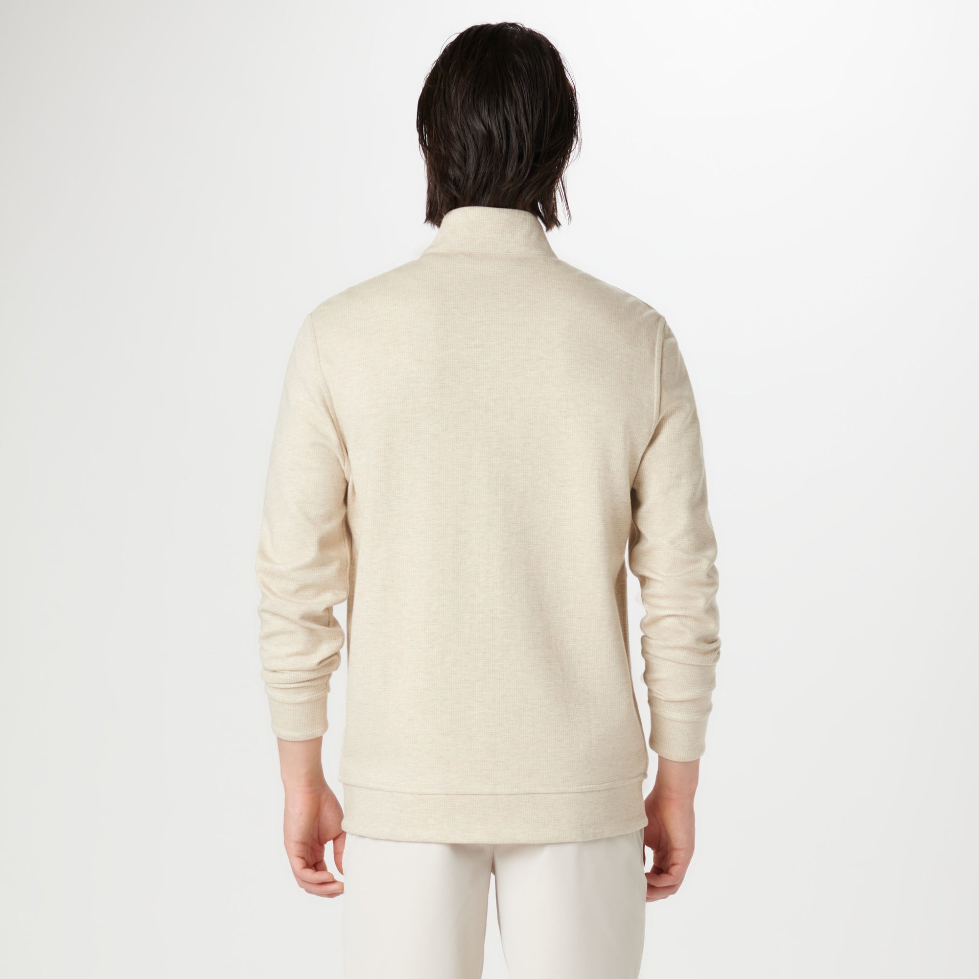 Reversible Hound's Tooth Full Zip Jacket