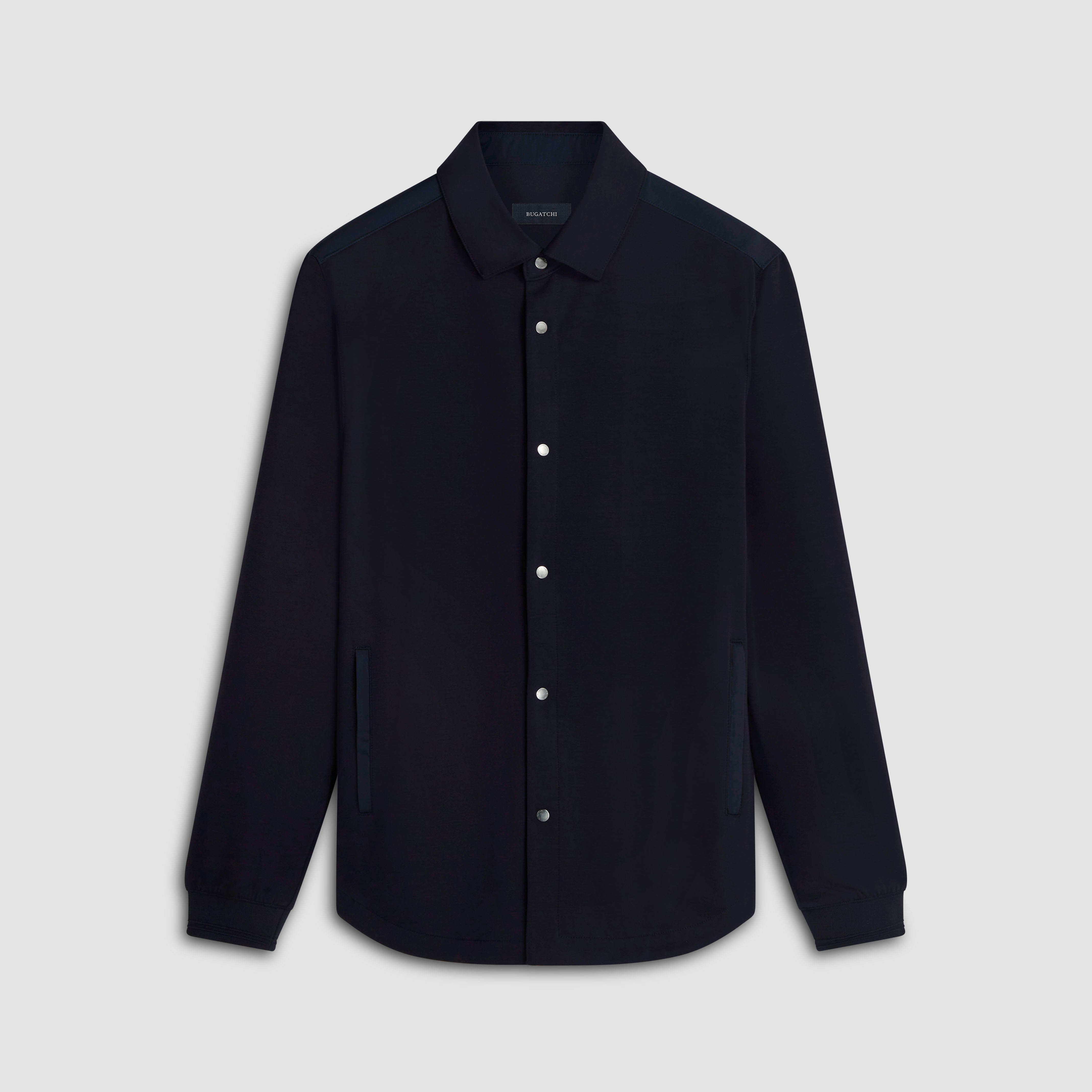 Soft Touch Performance Shirt Jacket – BUGATCHI