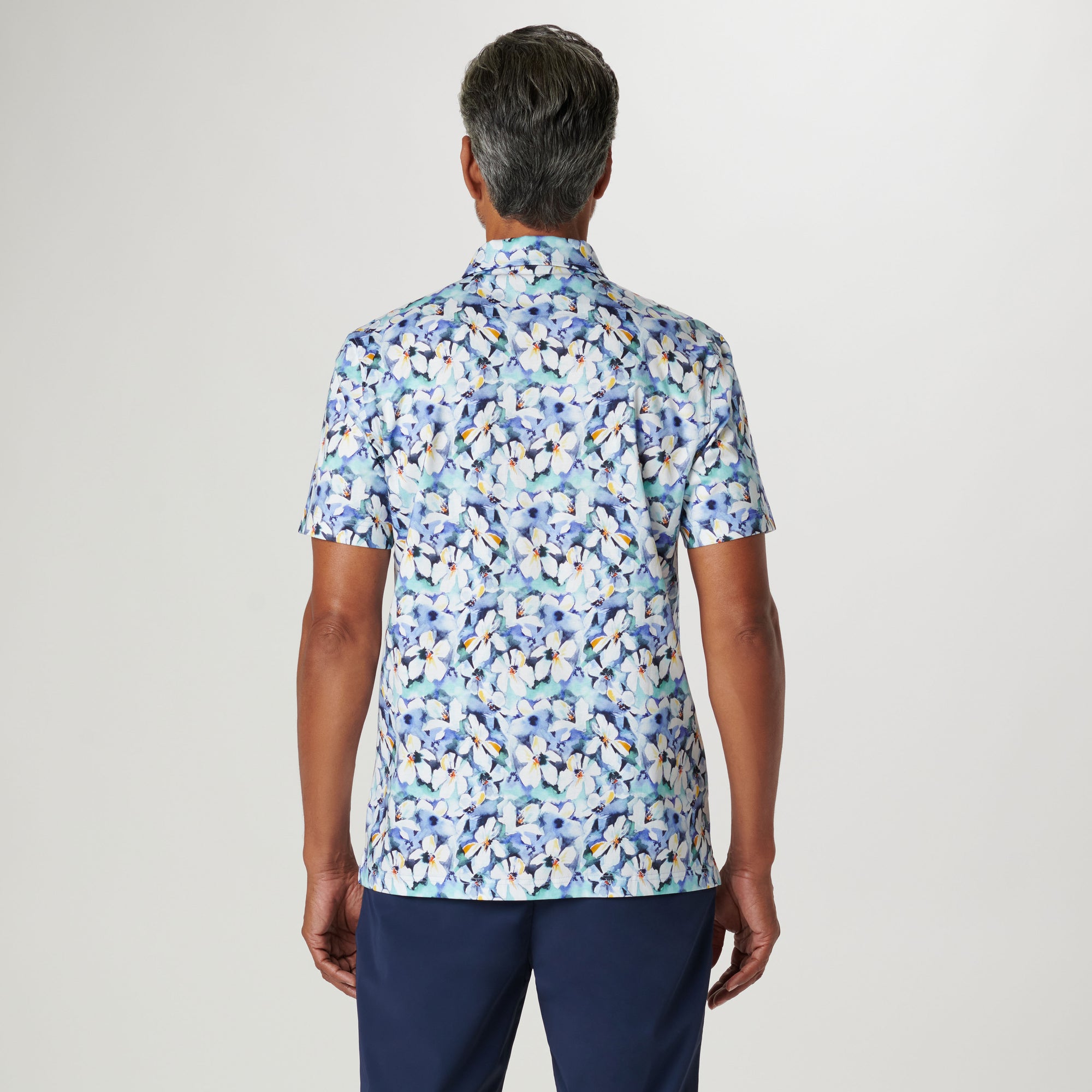 Hendrix Floral Print Polo