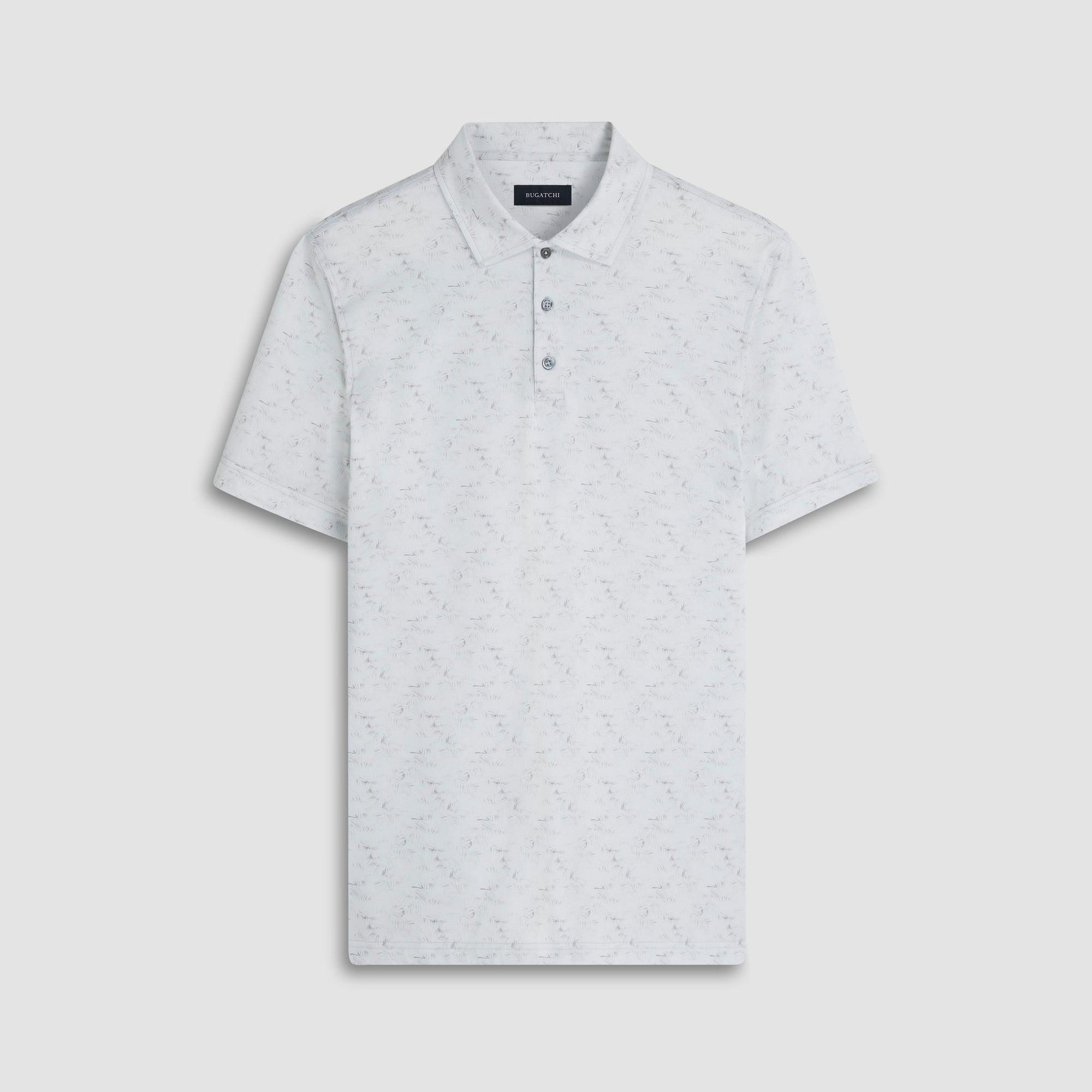 Victor Leaf Print OoohCotton Polo