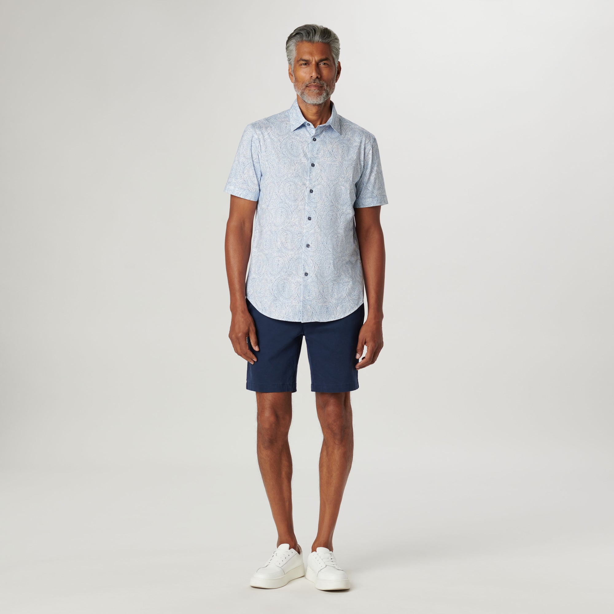 Miles Paisley OoohCotton Short Sleeve Shirt