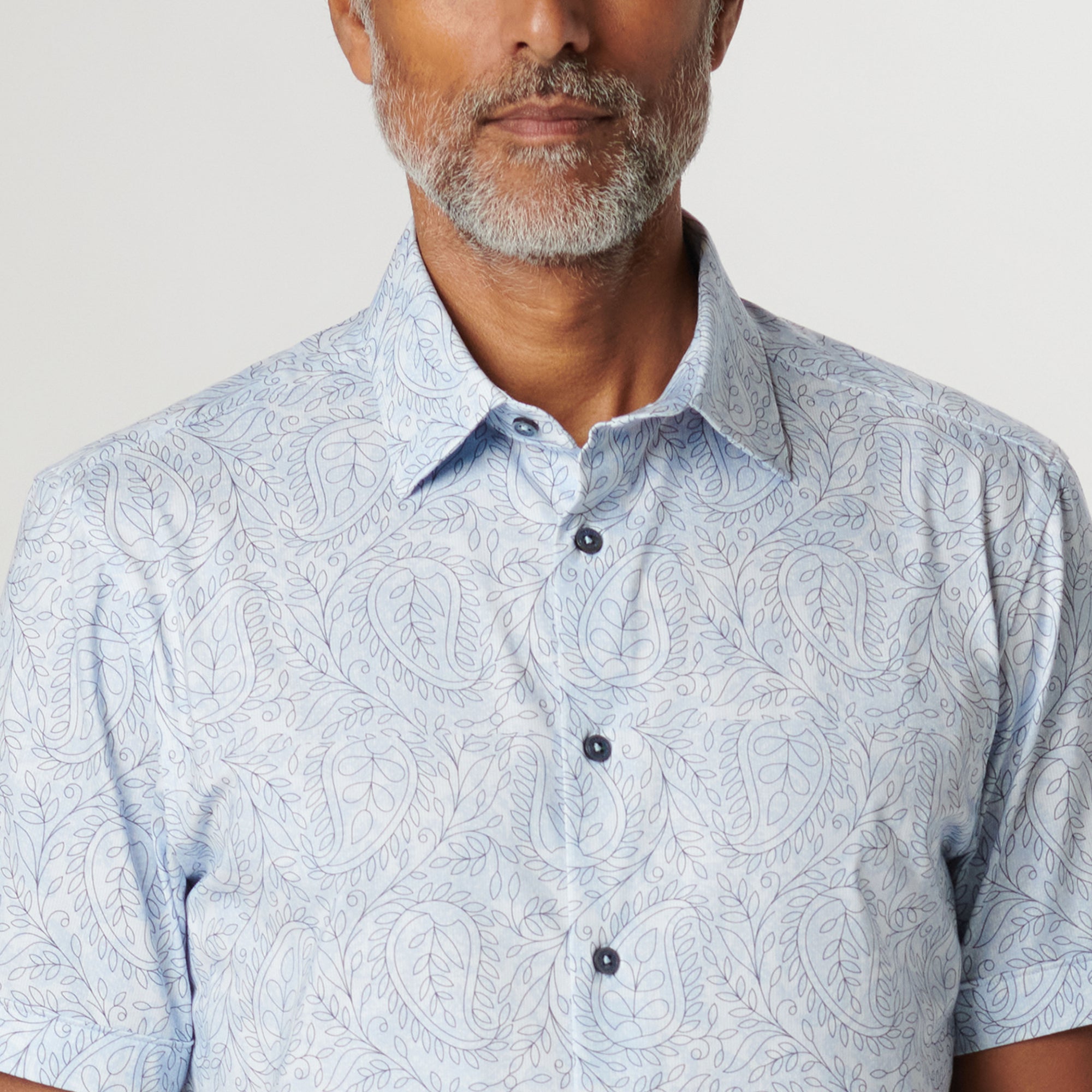 Miles Paisley OoohCotton Short Sleeve Shirt