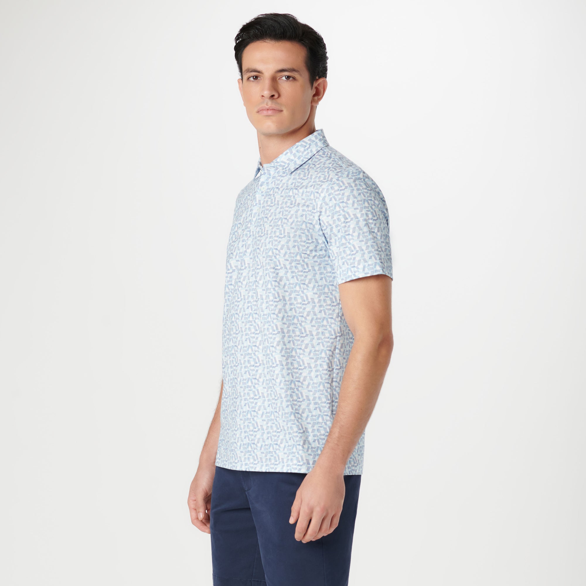 Victor Geometric OoohCotton Polo