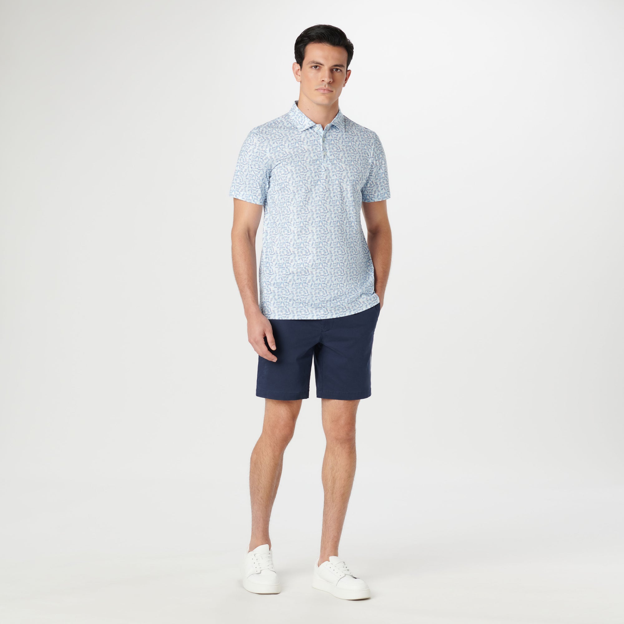 Victor Geometric OoohCotton Polo