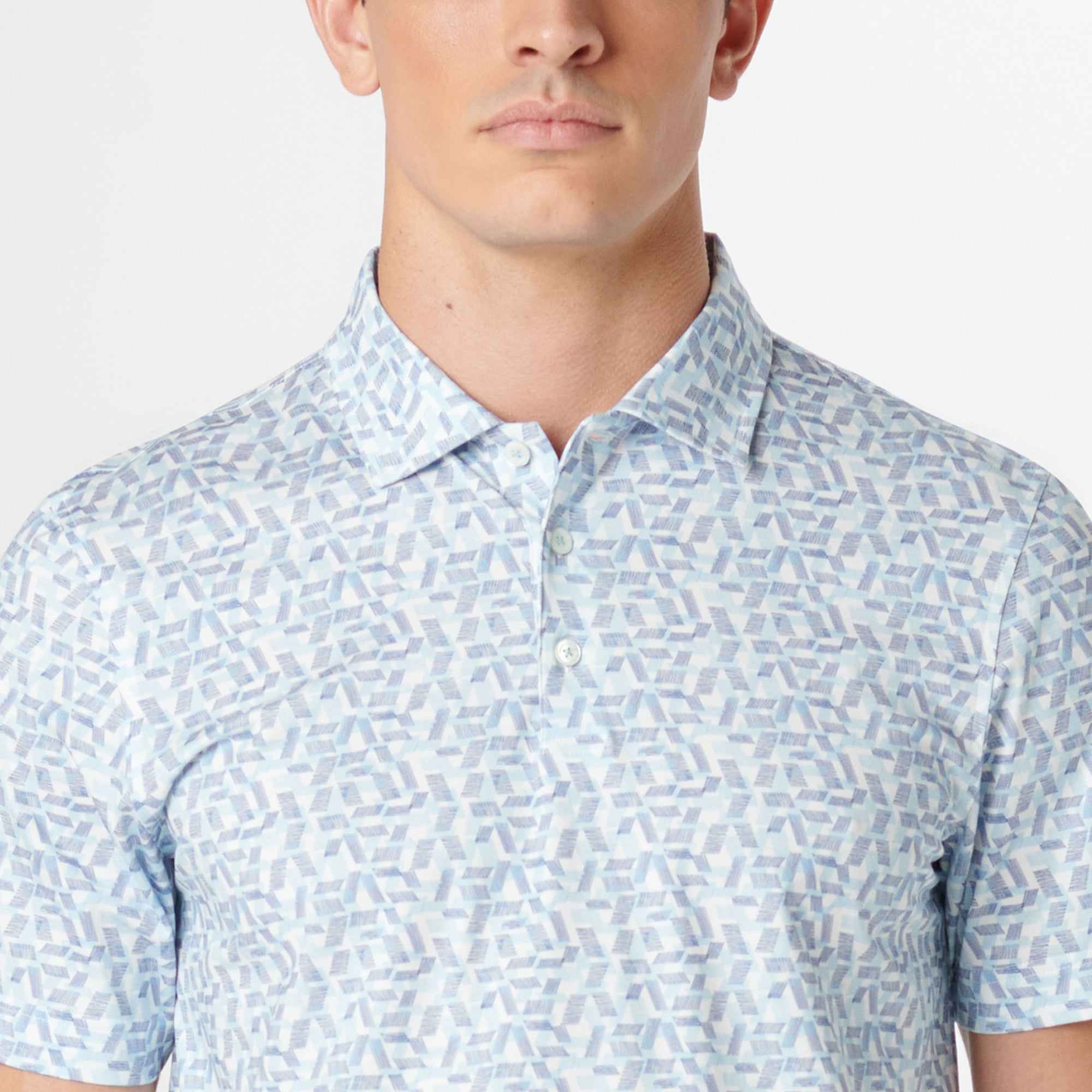Victor Geometric OoohCotton Polo