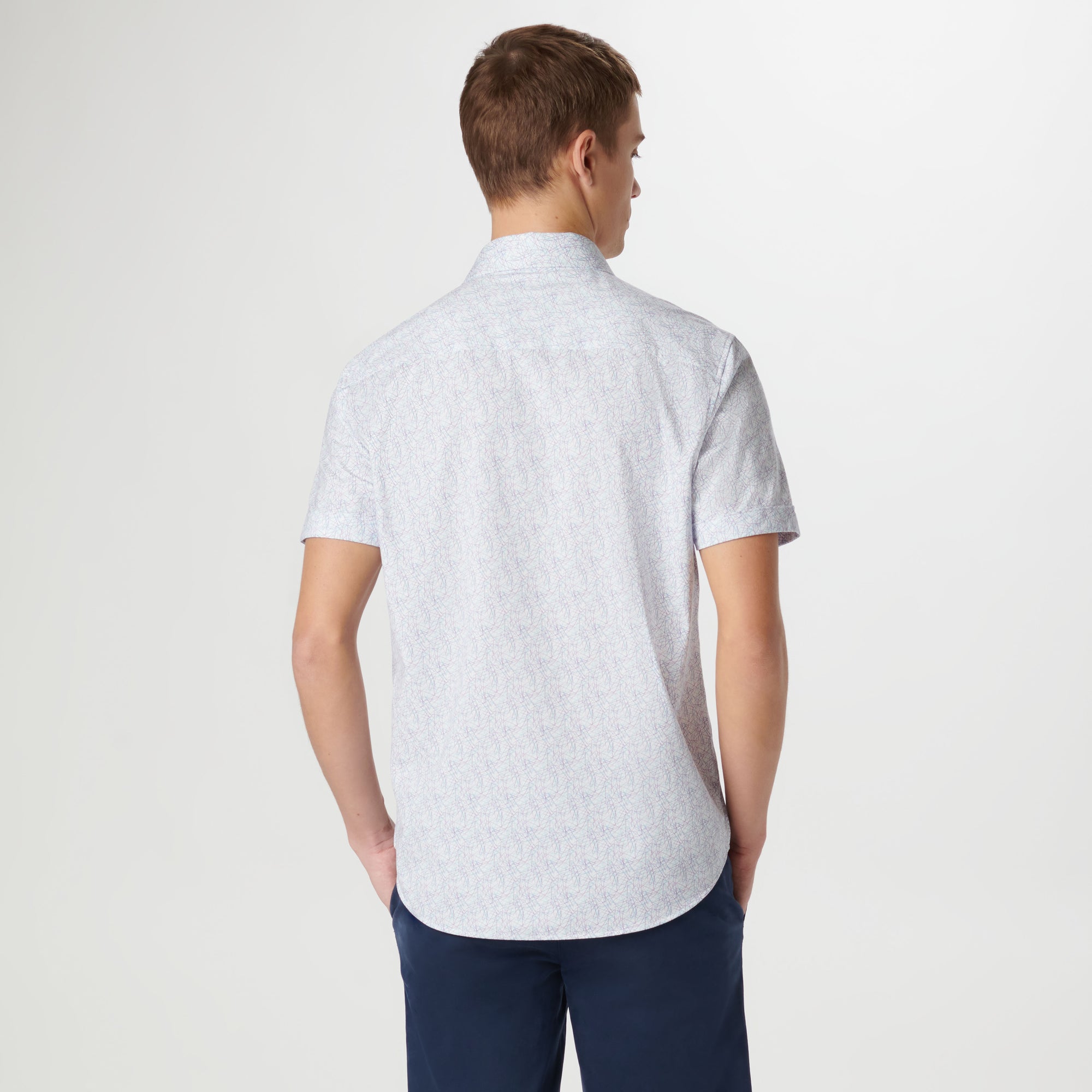 Miles Abstract OoohCotton Short Sleeve Shirt