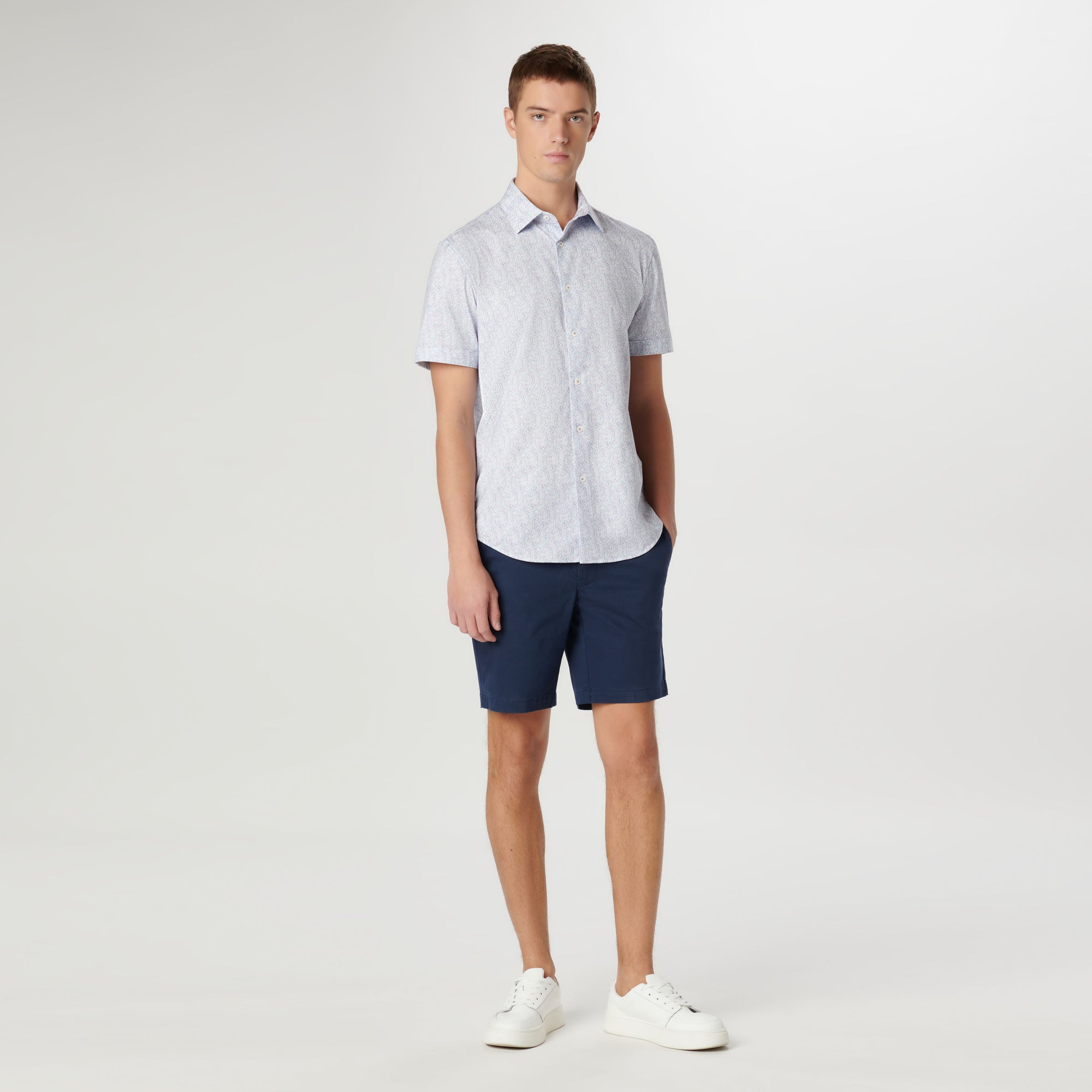 Miles Abstract OoohCotton Short Sleeve Shirt