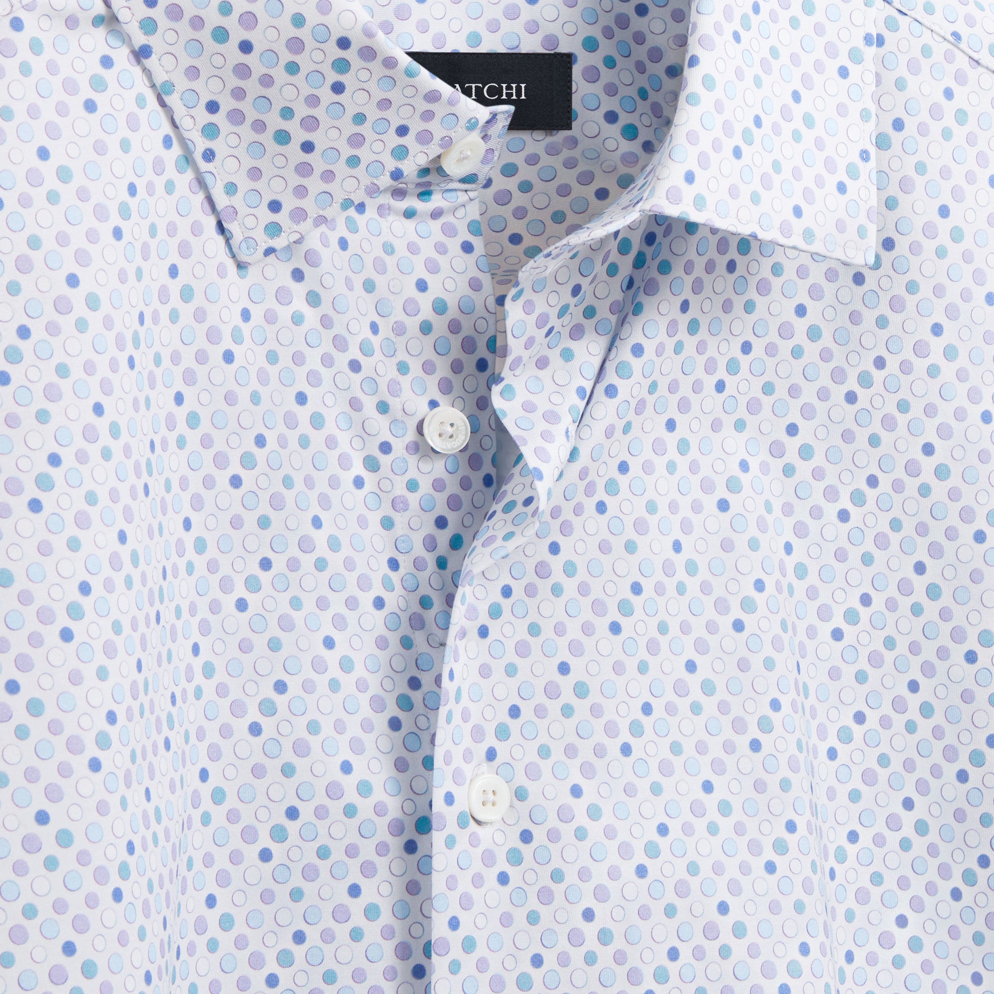 Miles Geometric OoohCotton Short Sleeve Shirt