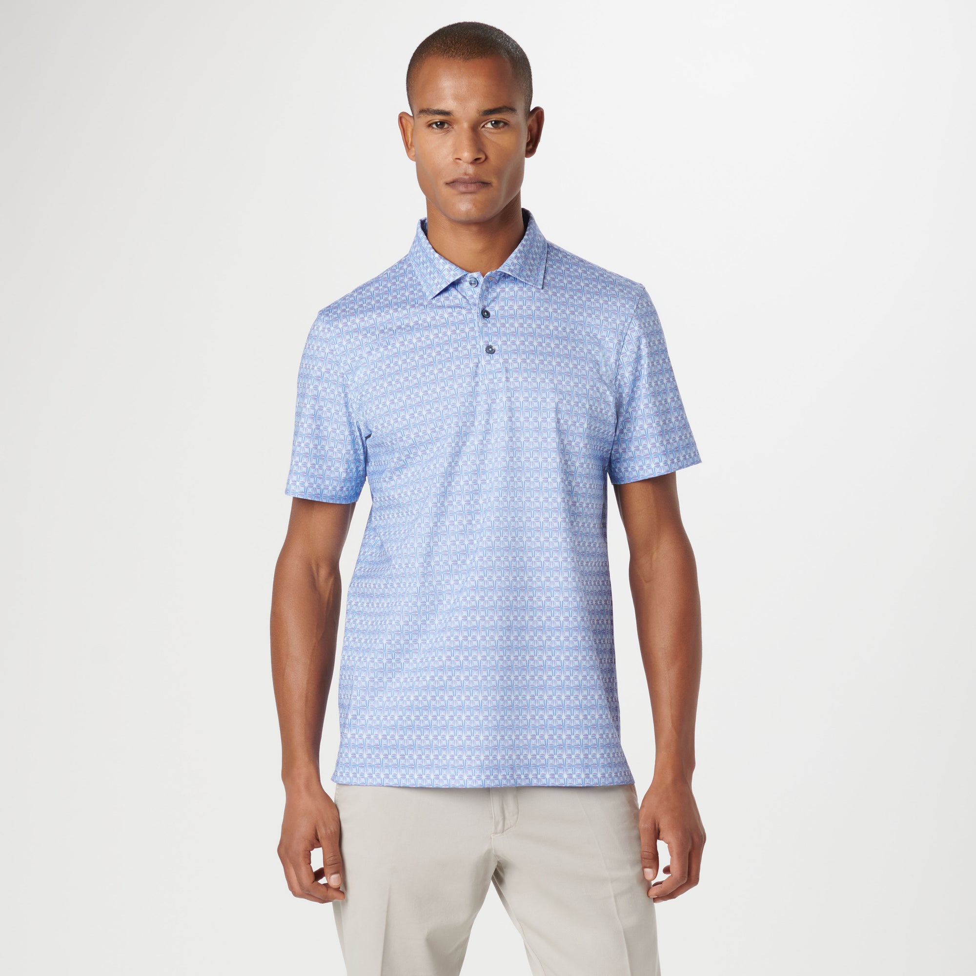 Victor Geometric OoohCotton Polo