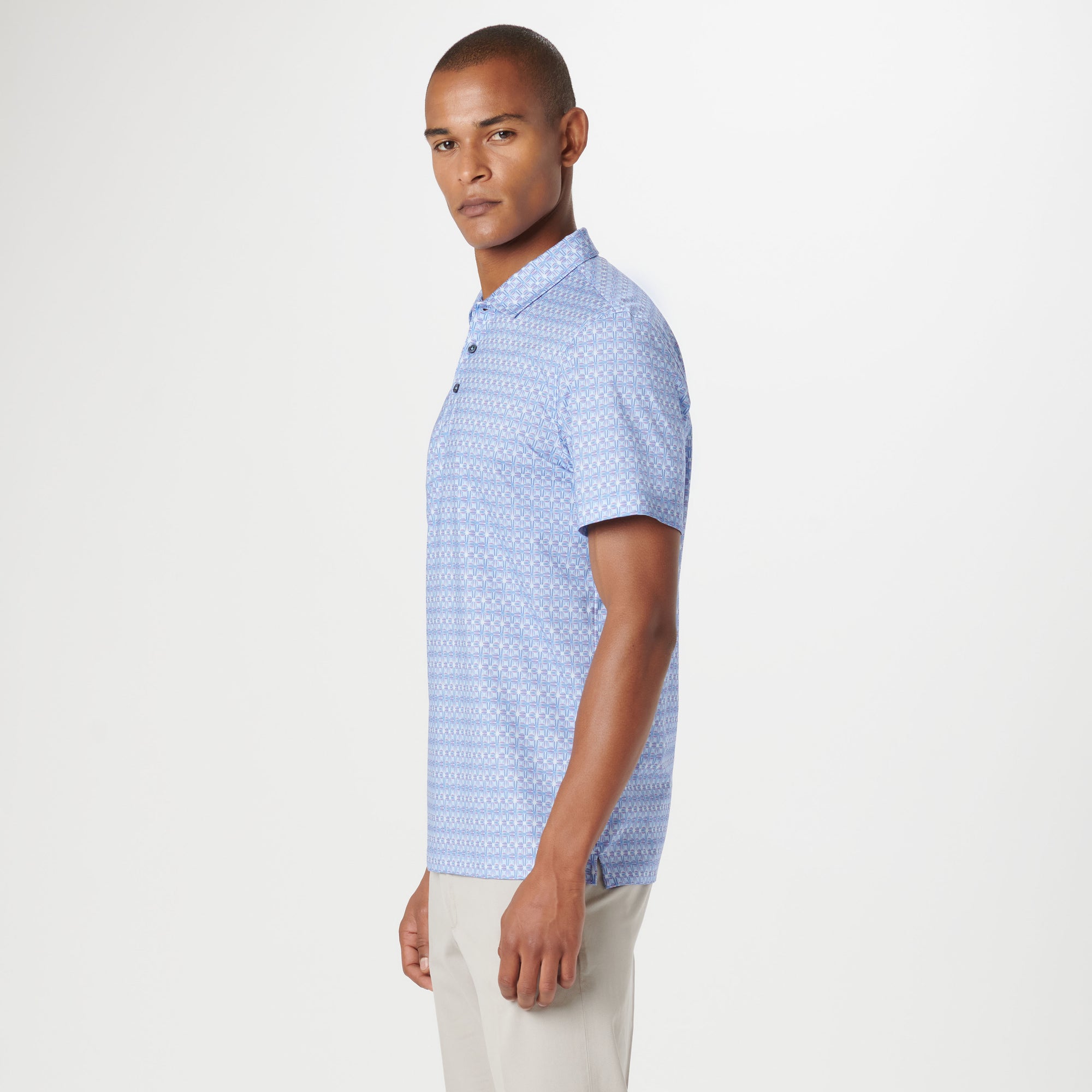 Victor Geometric OoohCotton Polo