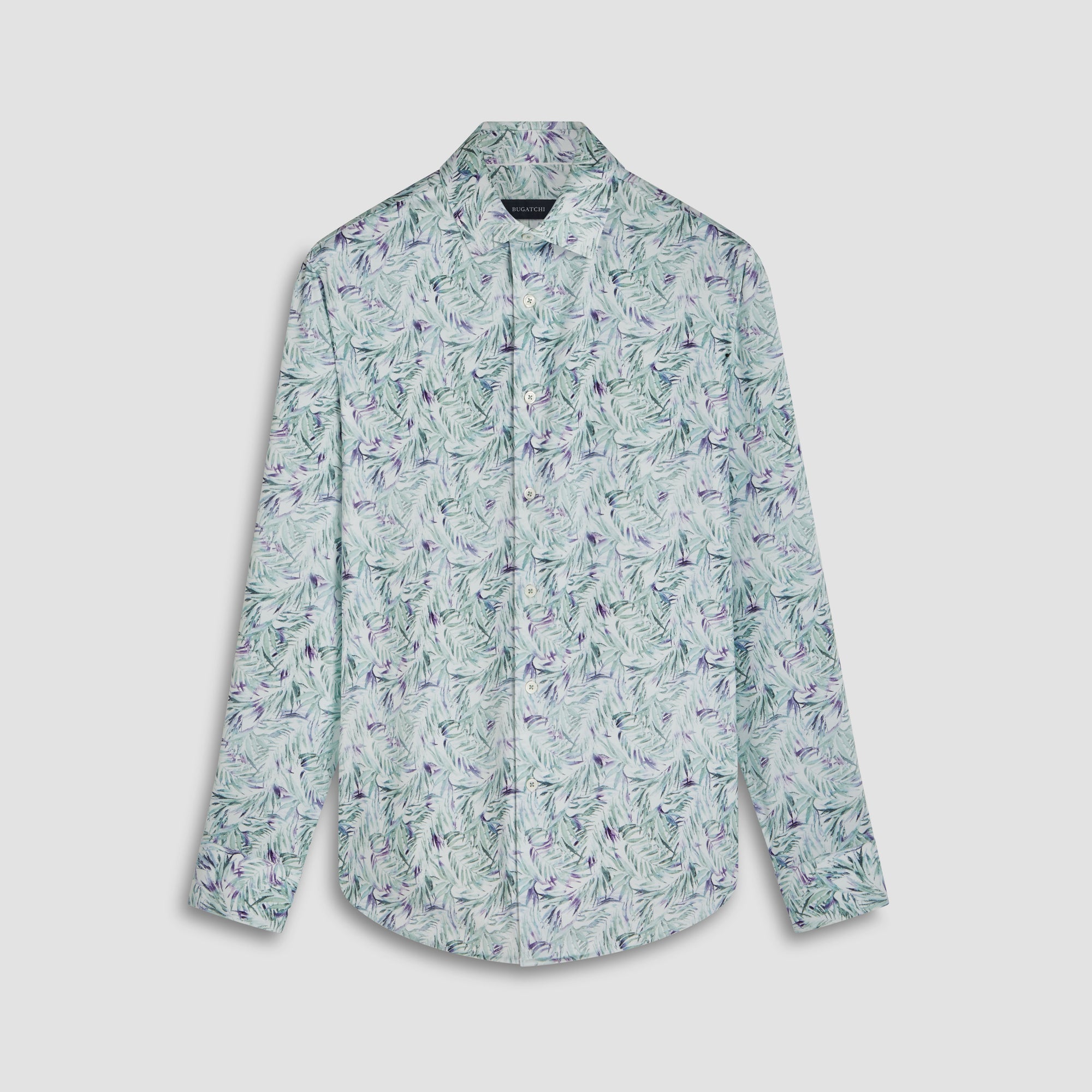 James Leaf Print OoohCotton Shirt