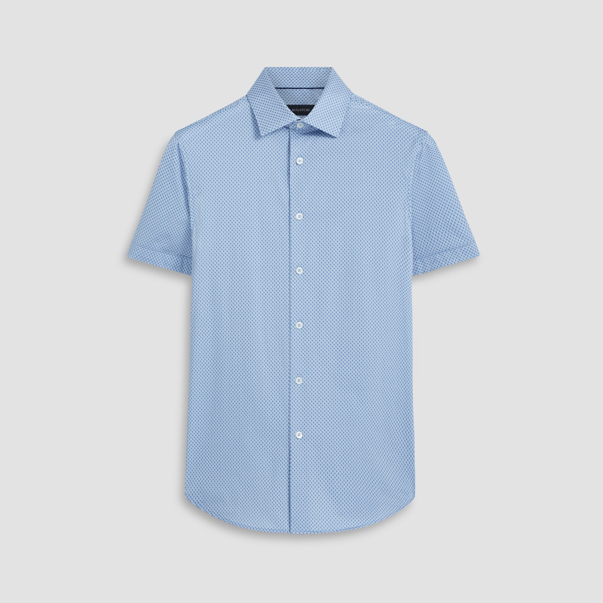 Miles Geometric OoohCotton Short Sleeve Shirt
