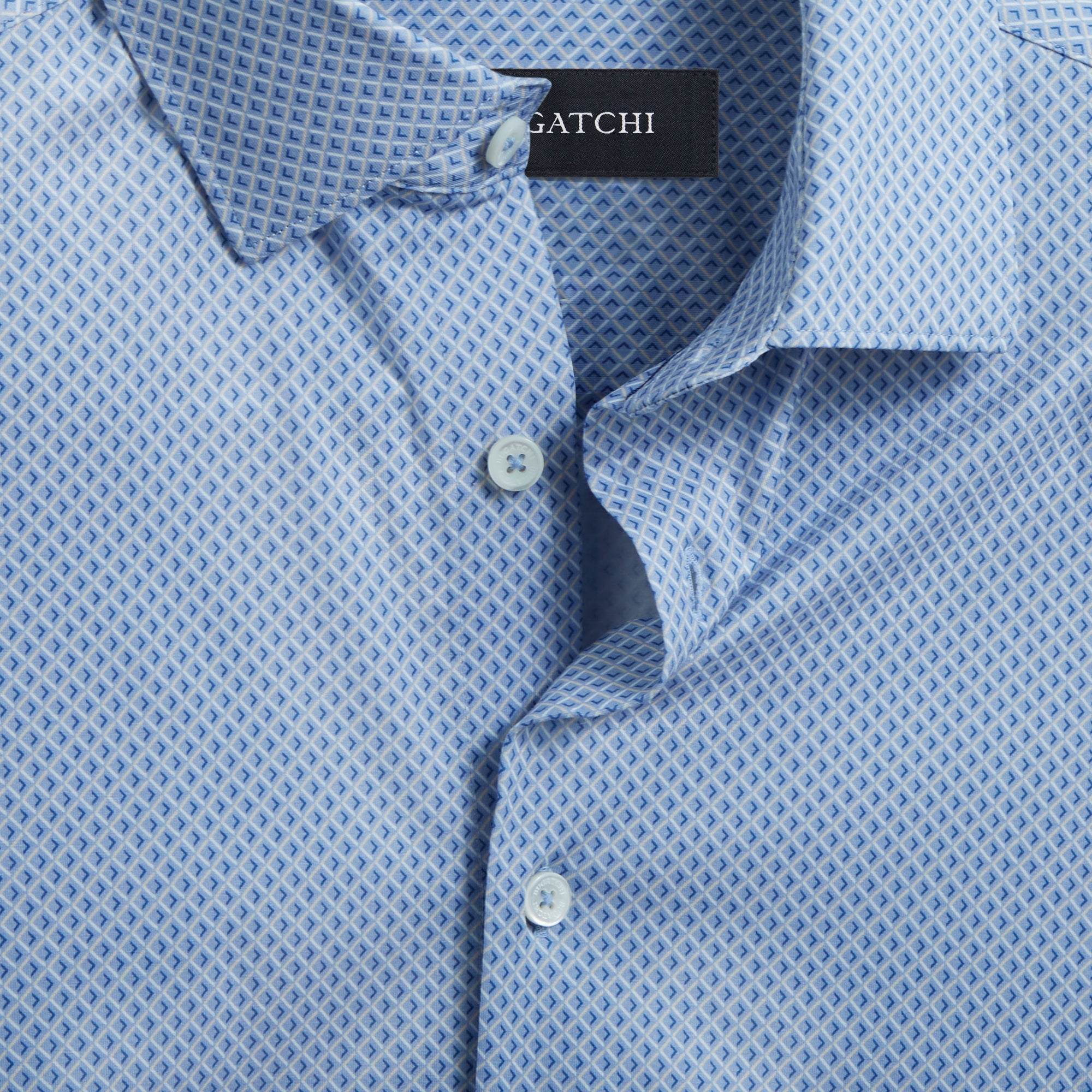 Miles Geometric OoohCotton Short Sleeve Shirt